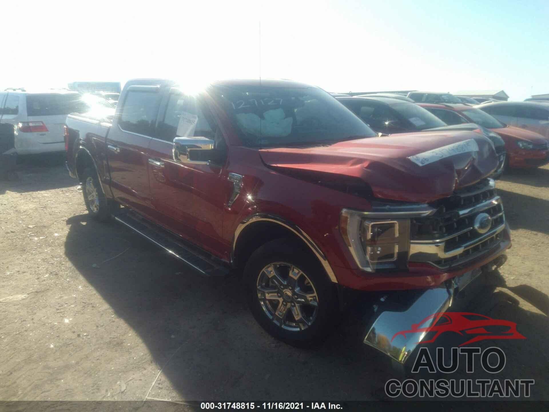 FORD F-150 2021 - 1FTEW1C88MKD72093