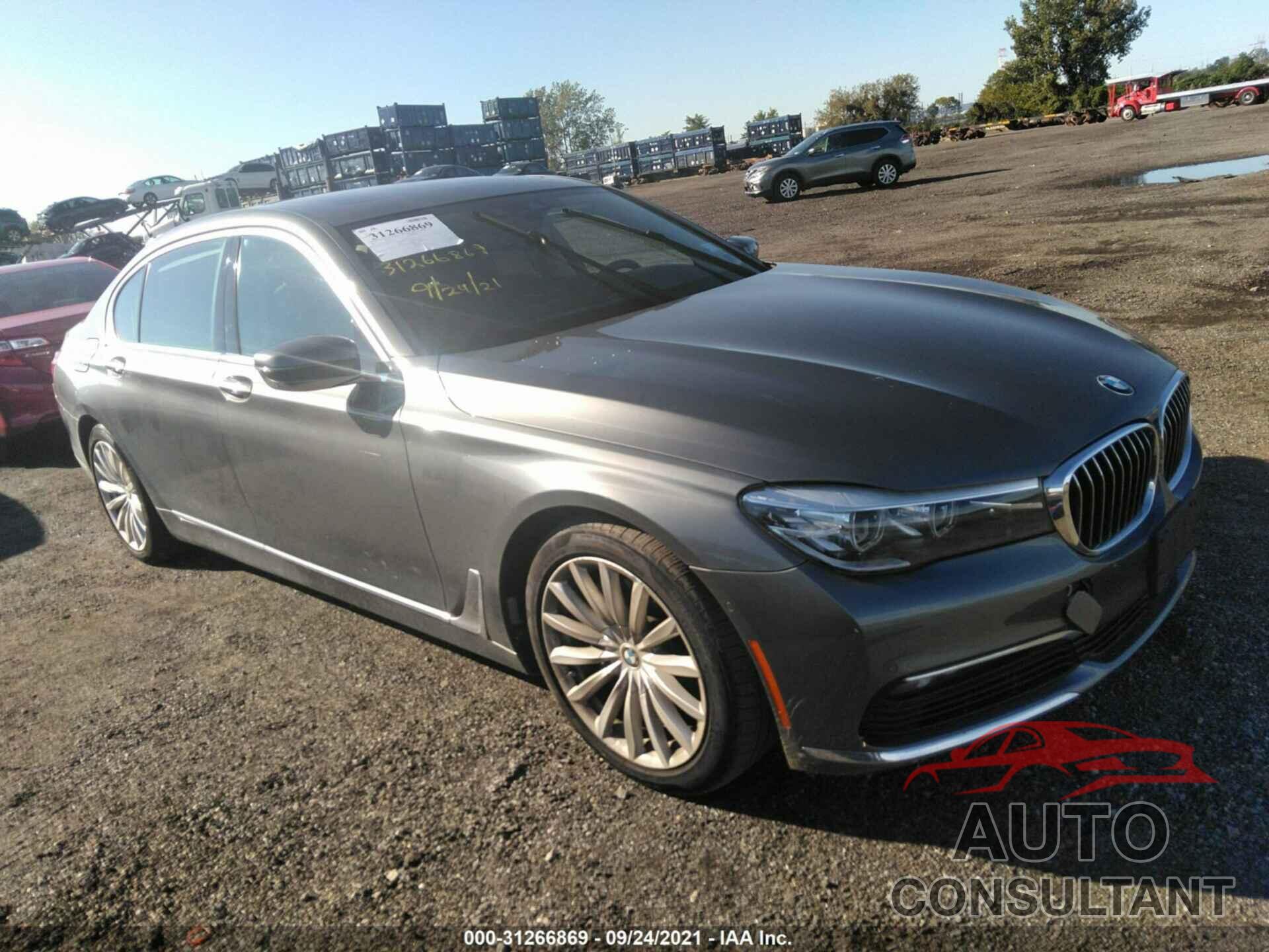 BMW 7 SERIES 2017 - WBA7E4C59HGU99119