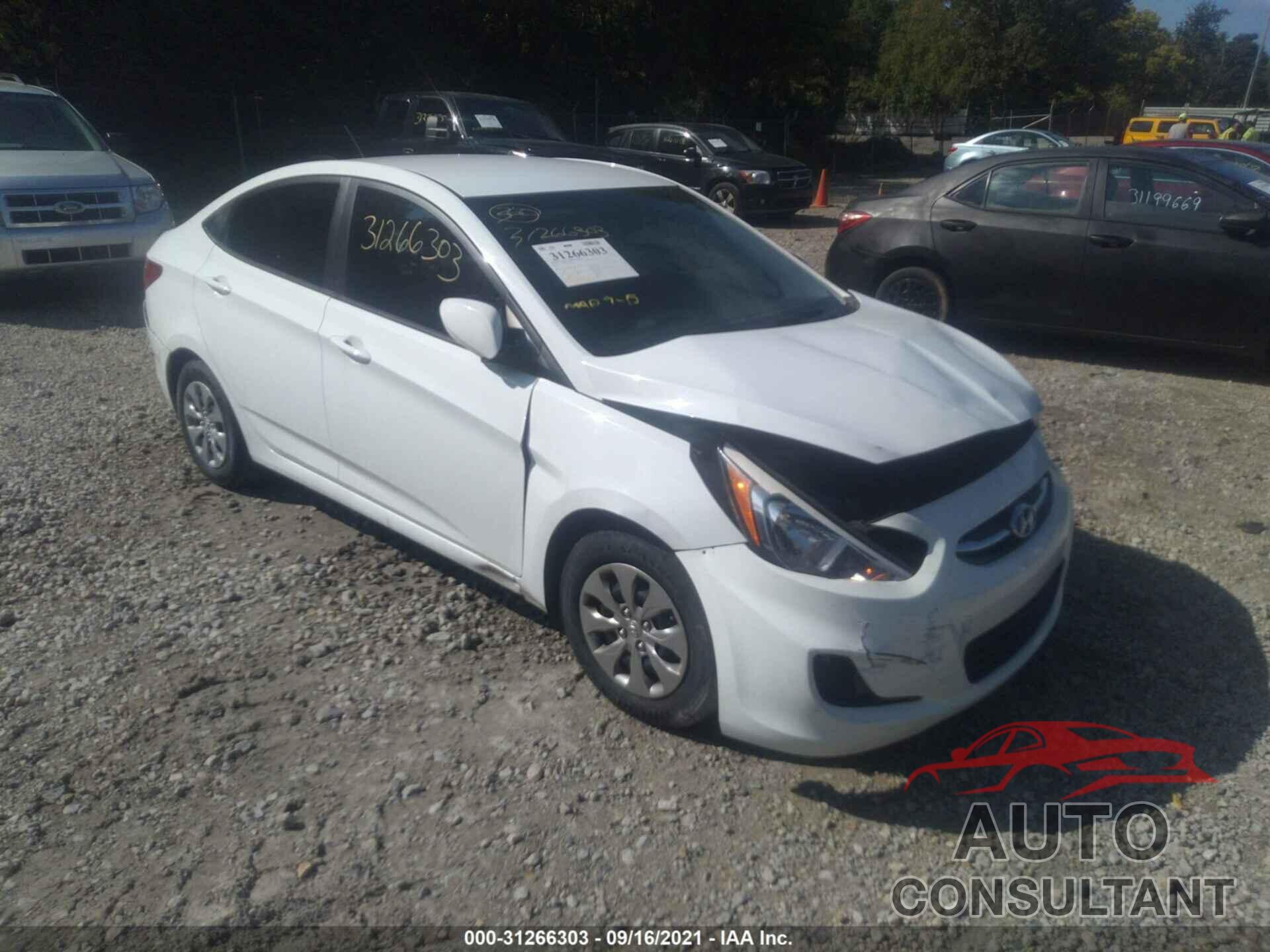 HYUNDAI ACCENT 2017 - KMHCT4AE8HU167566