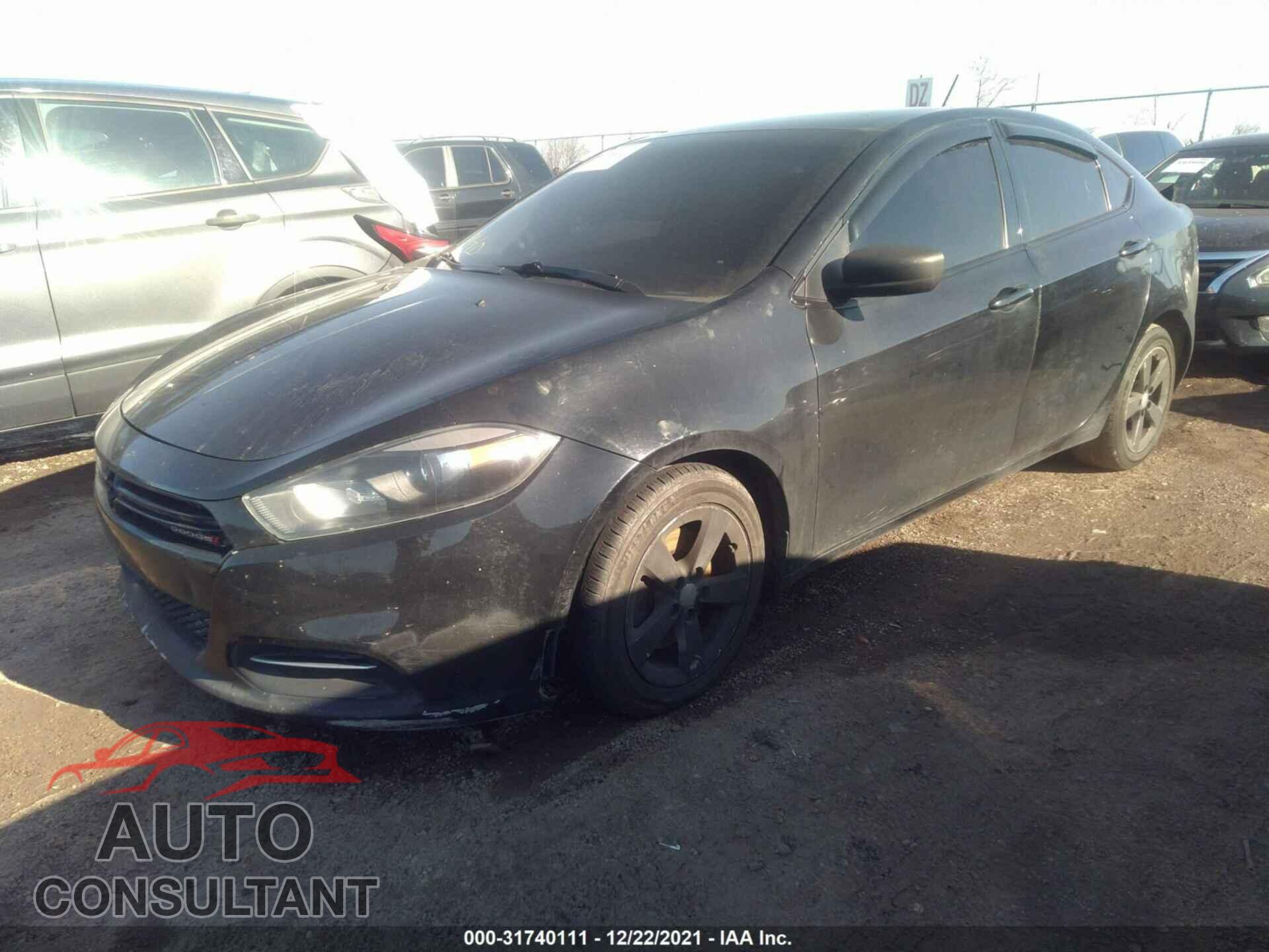 DODGE DART 2016 - 1C3CDFBB4GD606041