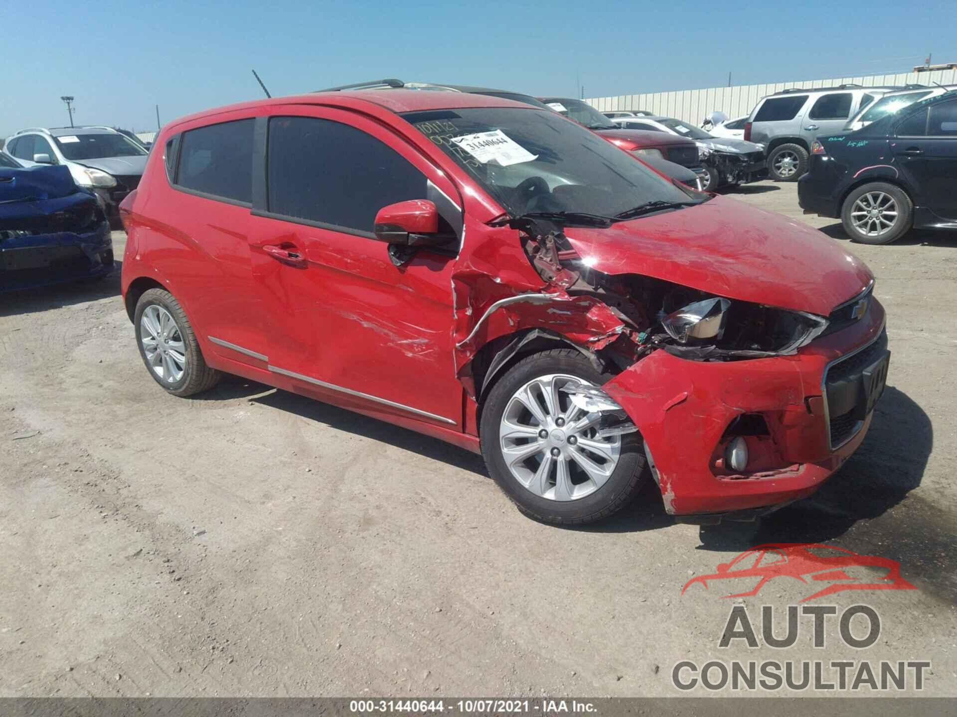 CHEVROLET SPARK 2017 - KL8CD6SA7HC753960