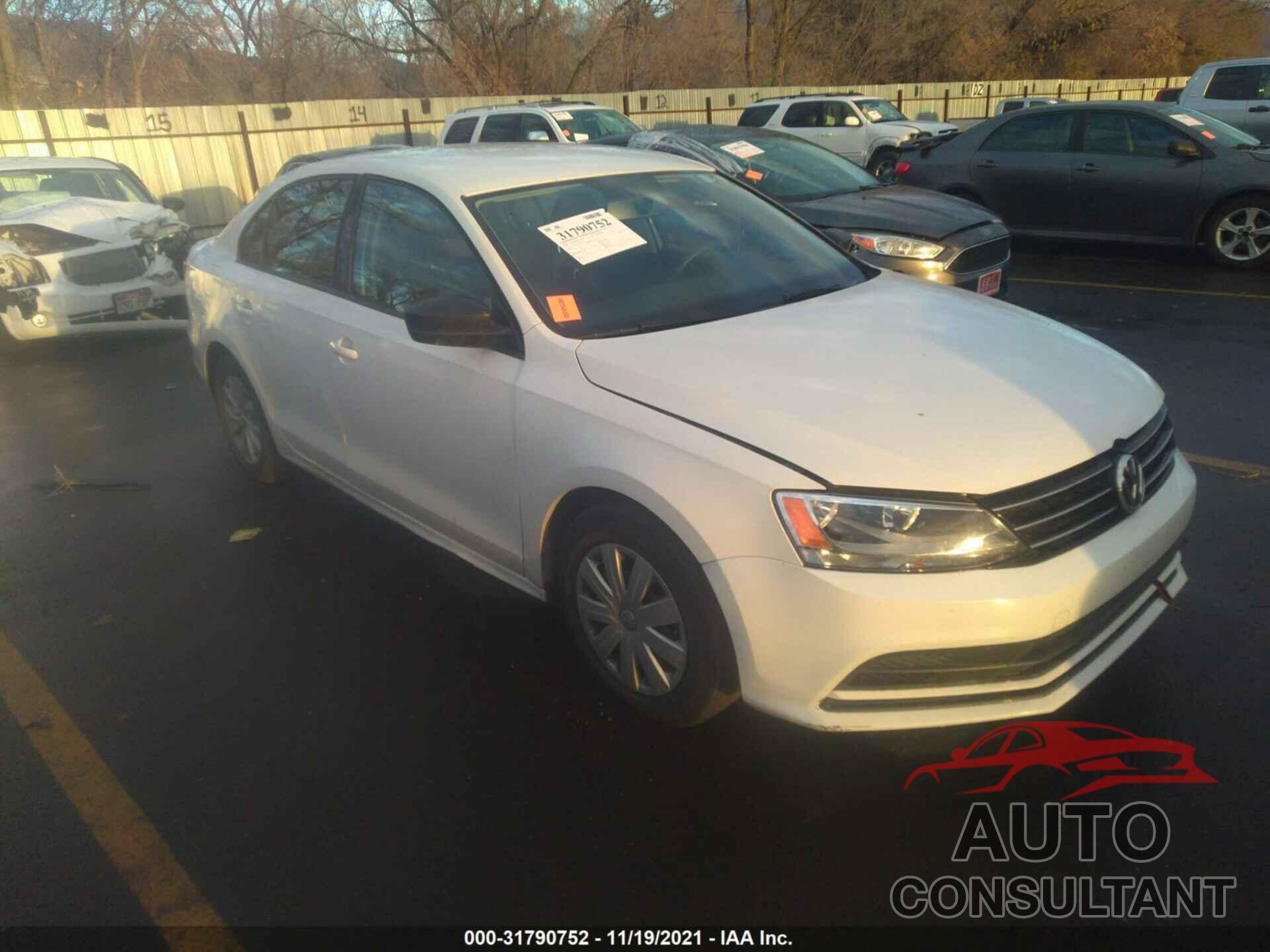 VOLKSWAGEN JETTA SEDAN 2016 - 3VW167AJ7GM306393