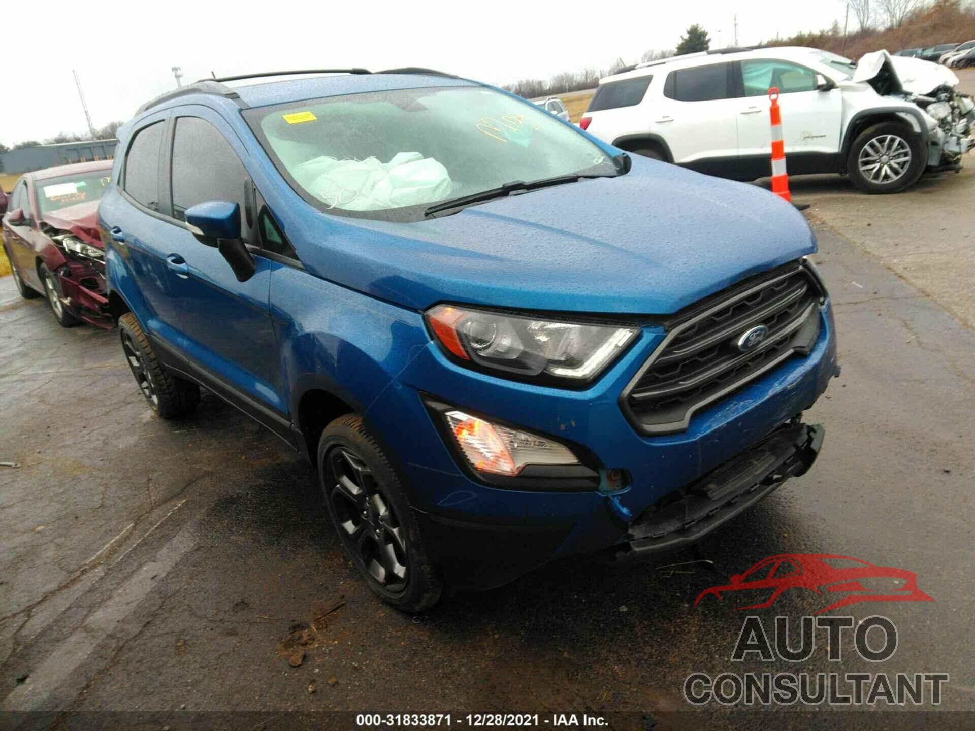FORD ECOSPORT 2018 - MAJ6P1CL5JC186349