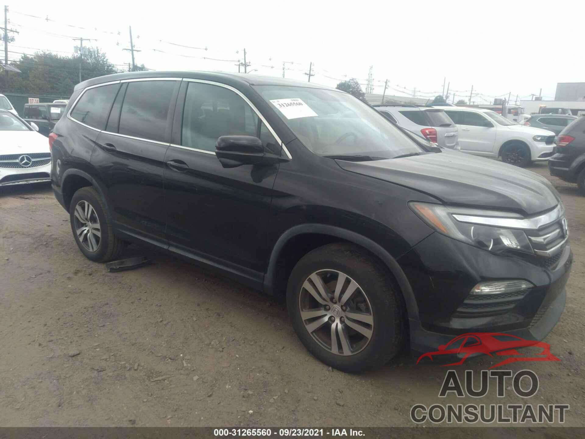 HONDA PILOT 2016 - 5FNYF6H56GB019328