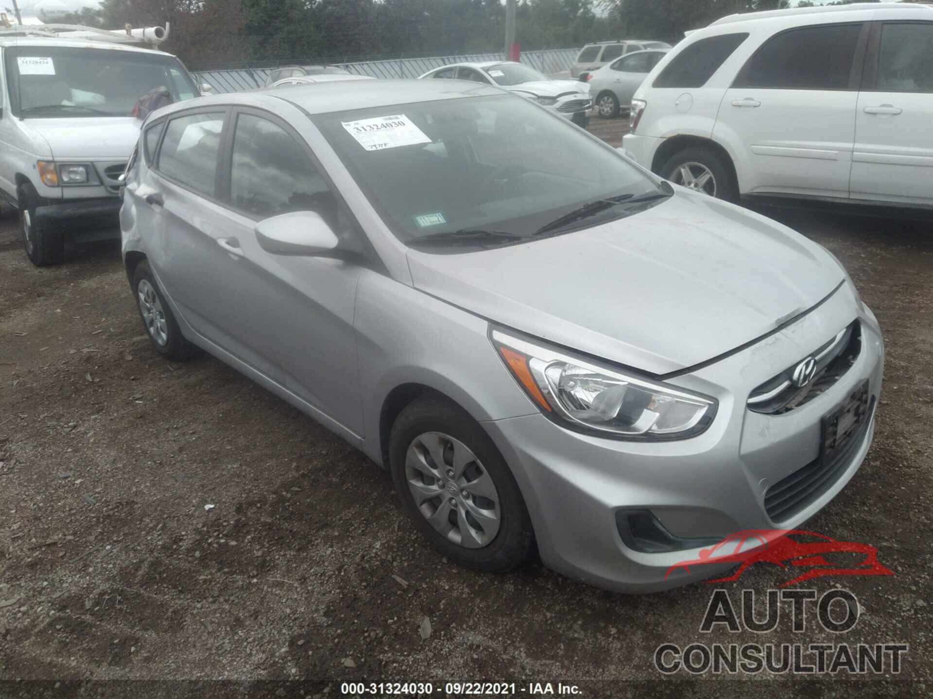 HYUNDAI ACCENT 2017 - KMHCT5AE0HU317904