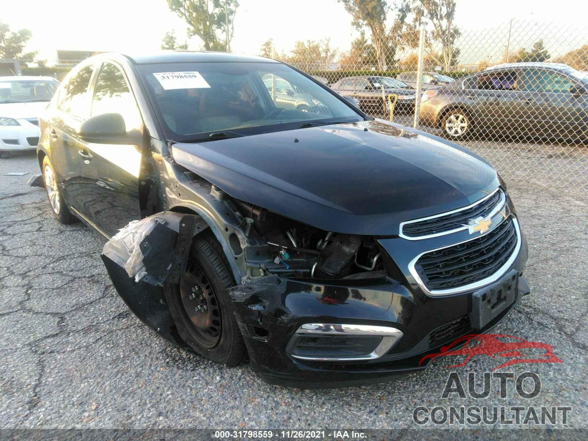 CHEVROLET CRUZE LIMITED 2016 - 1G1PC5SG8G7197667