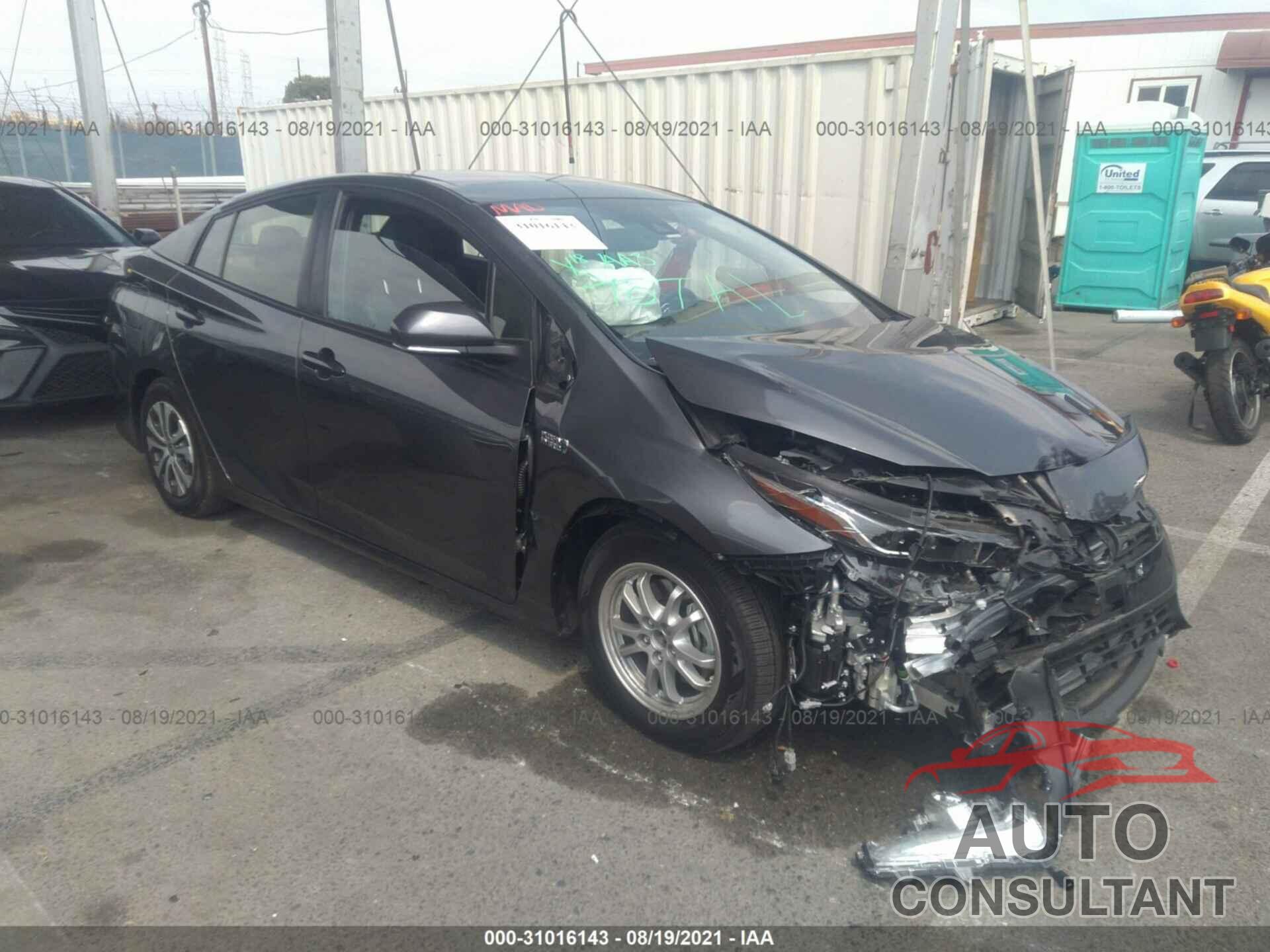 TOYOTA PRIUS PRIME 2021 - JTDKAMFP5M3167041