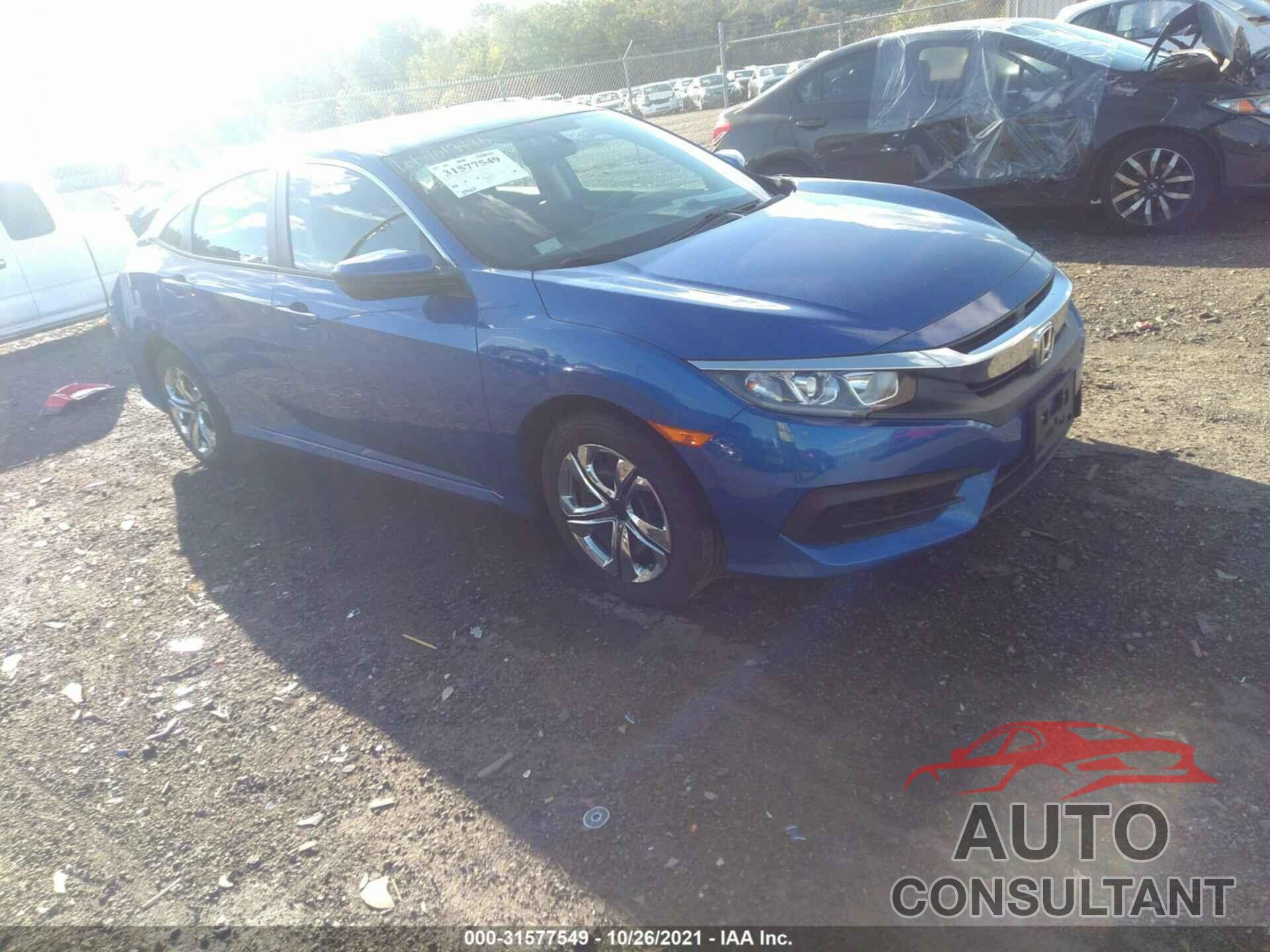 HONDA CIVIC SEDAN 2016 - 2HGFC2F55GH553654