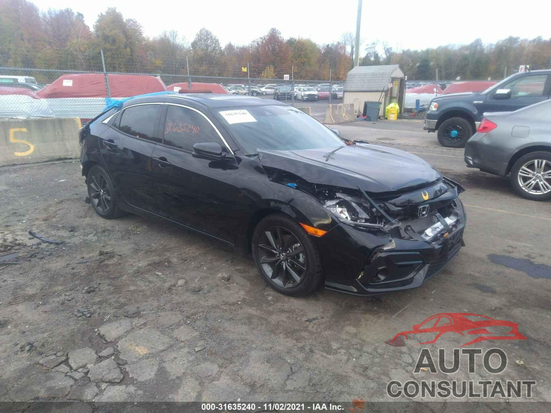 HONDA CIVIC HATCHBACK 2021 - SHHFK7H65MU411874