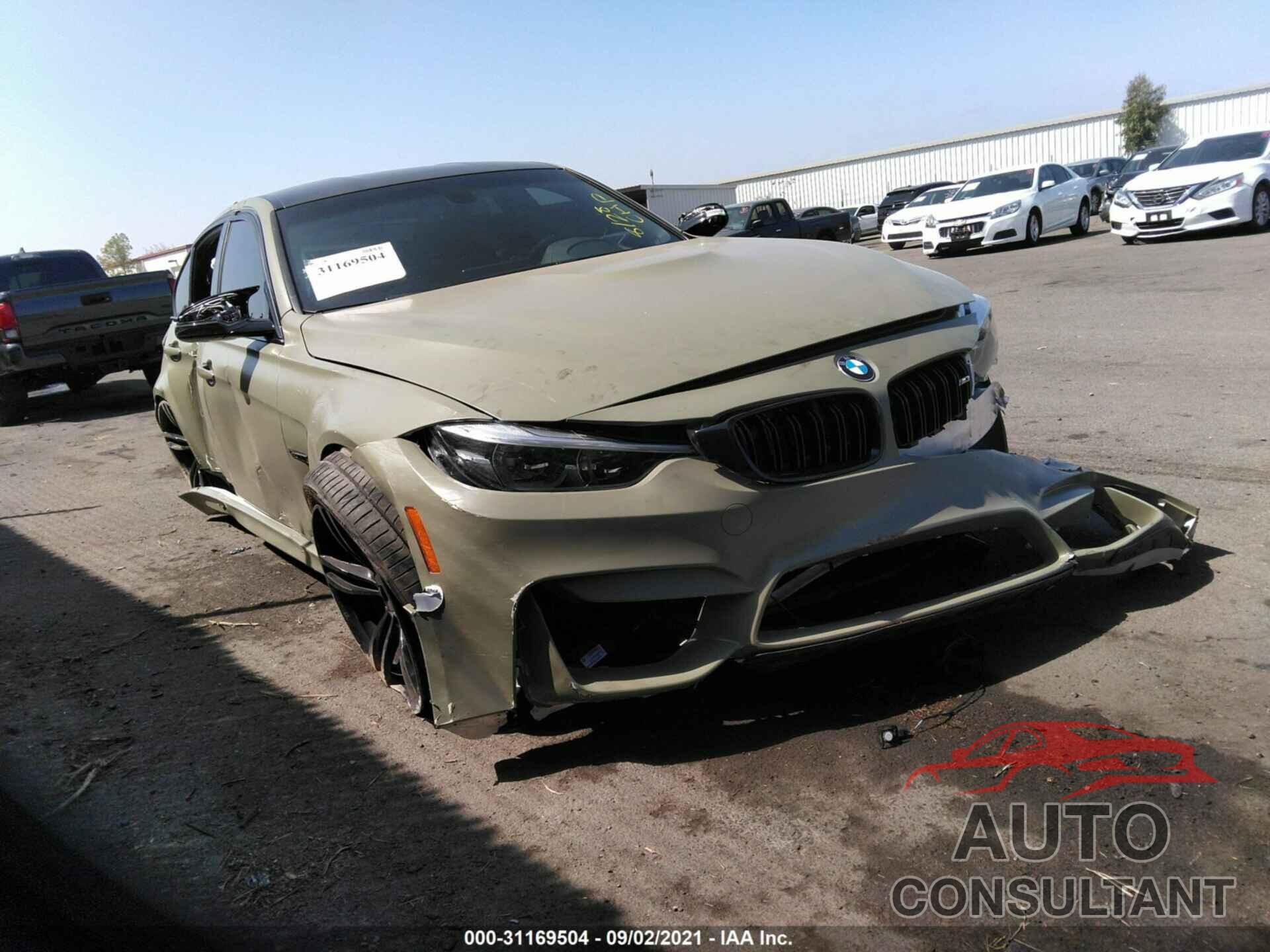 BMW M3 2018 - WBS8M9C50J5J79995