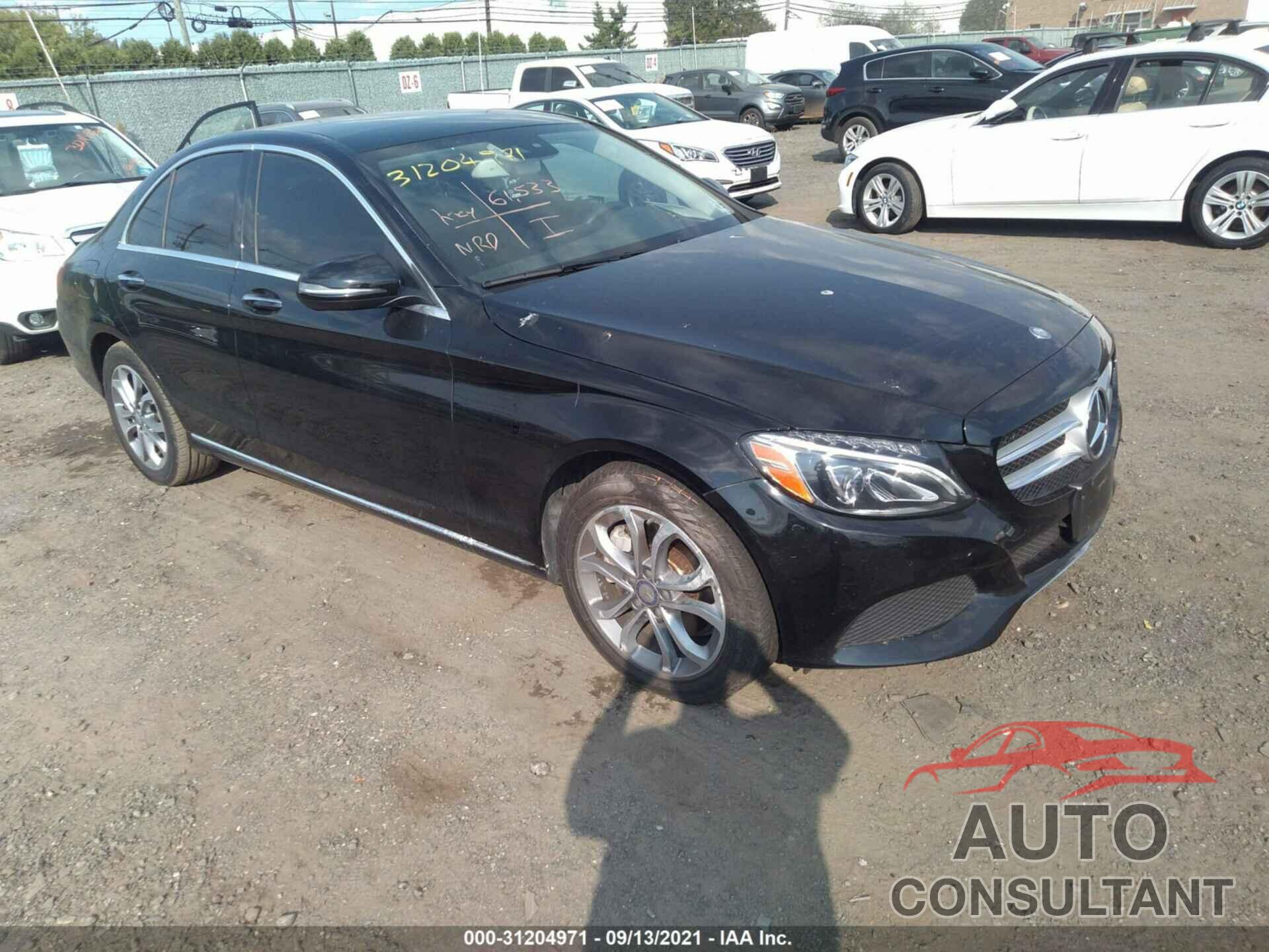 MERCEDES-BENZ C-CLASS 2017 - 55SWF4KB1HU206700