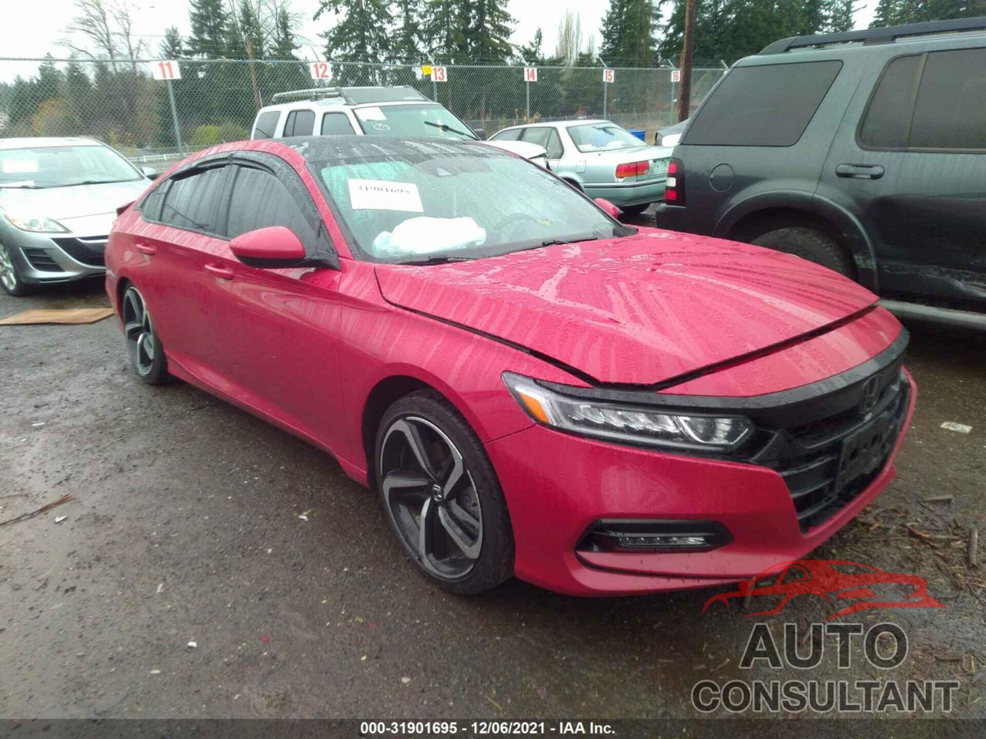 HONDA ACCORD SEDAN 2019 - 1HGCV1F3XKA072179