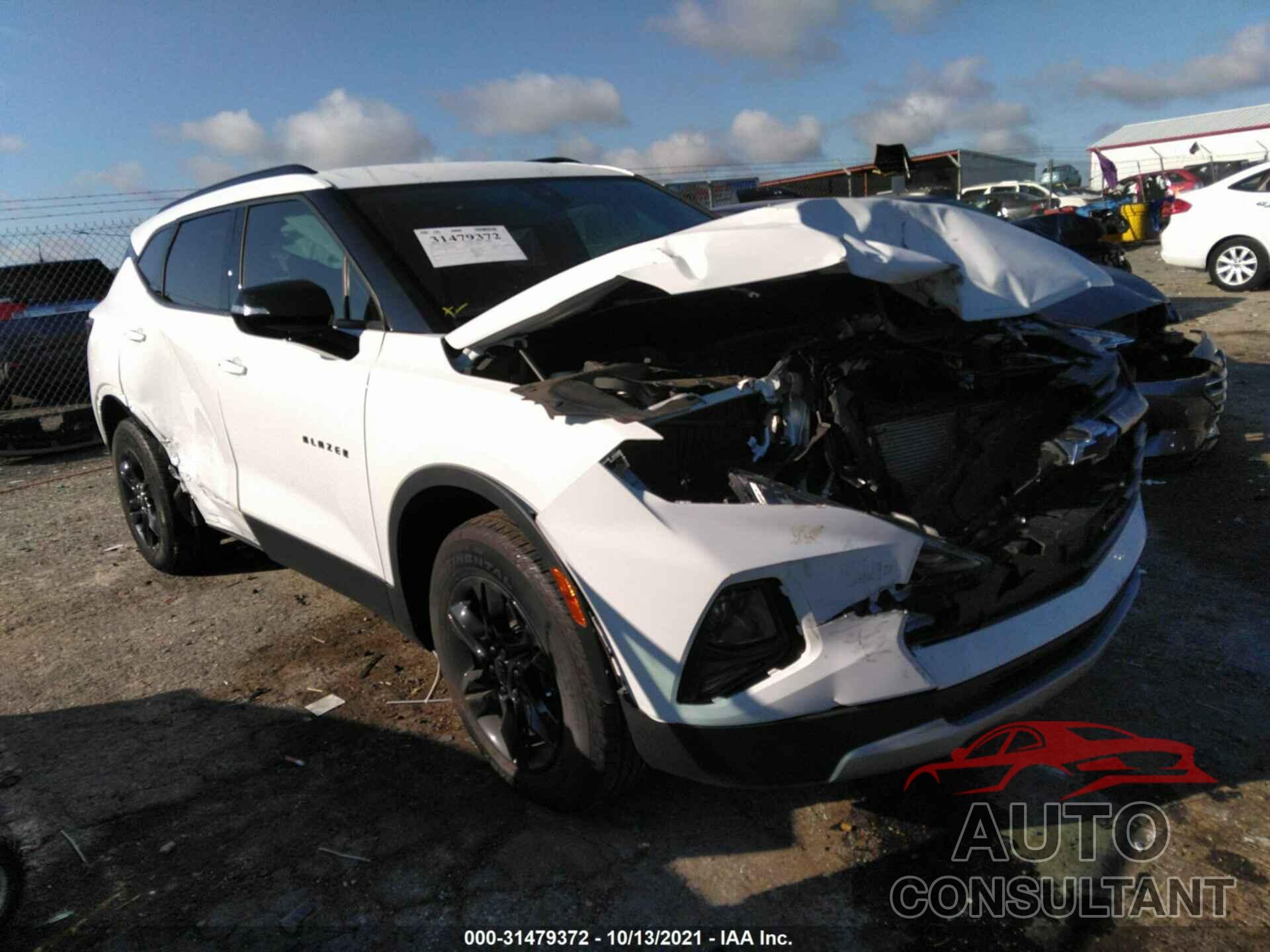 CHEVROLET BLAZER 2021 - 3GNKBCRS0MS527843