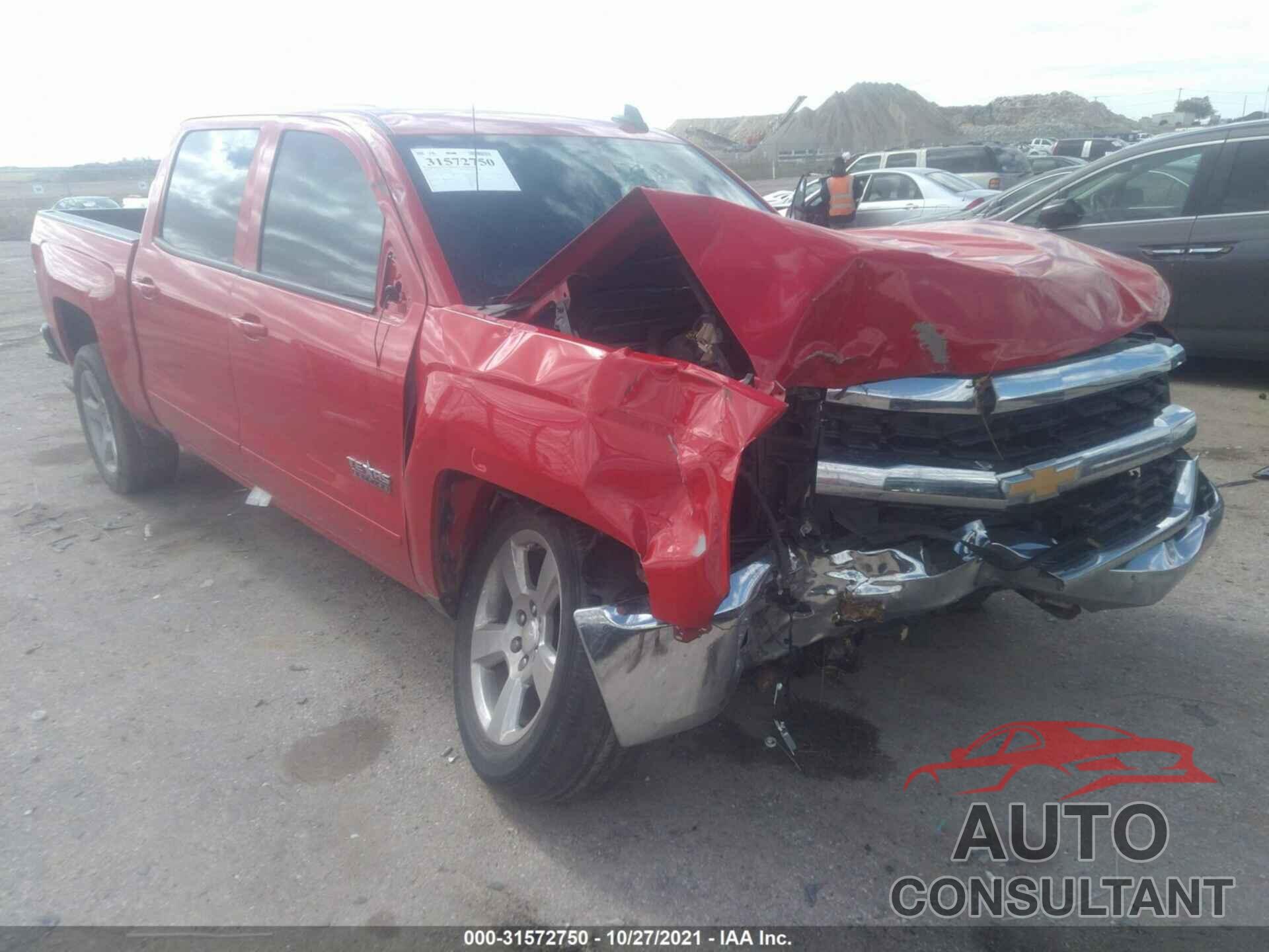 CHEVROLET SILVERADO 1500 2016 - 3GCPCREC5GG286625