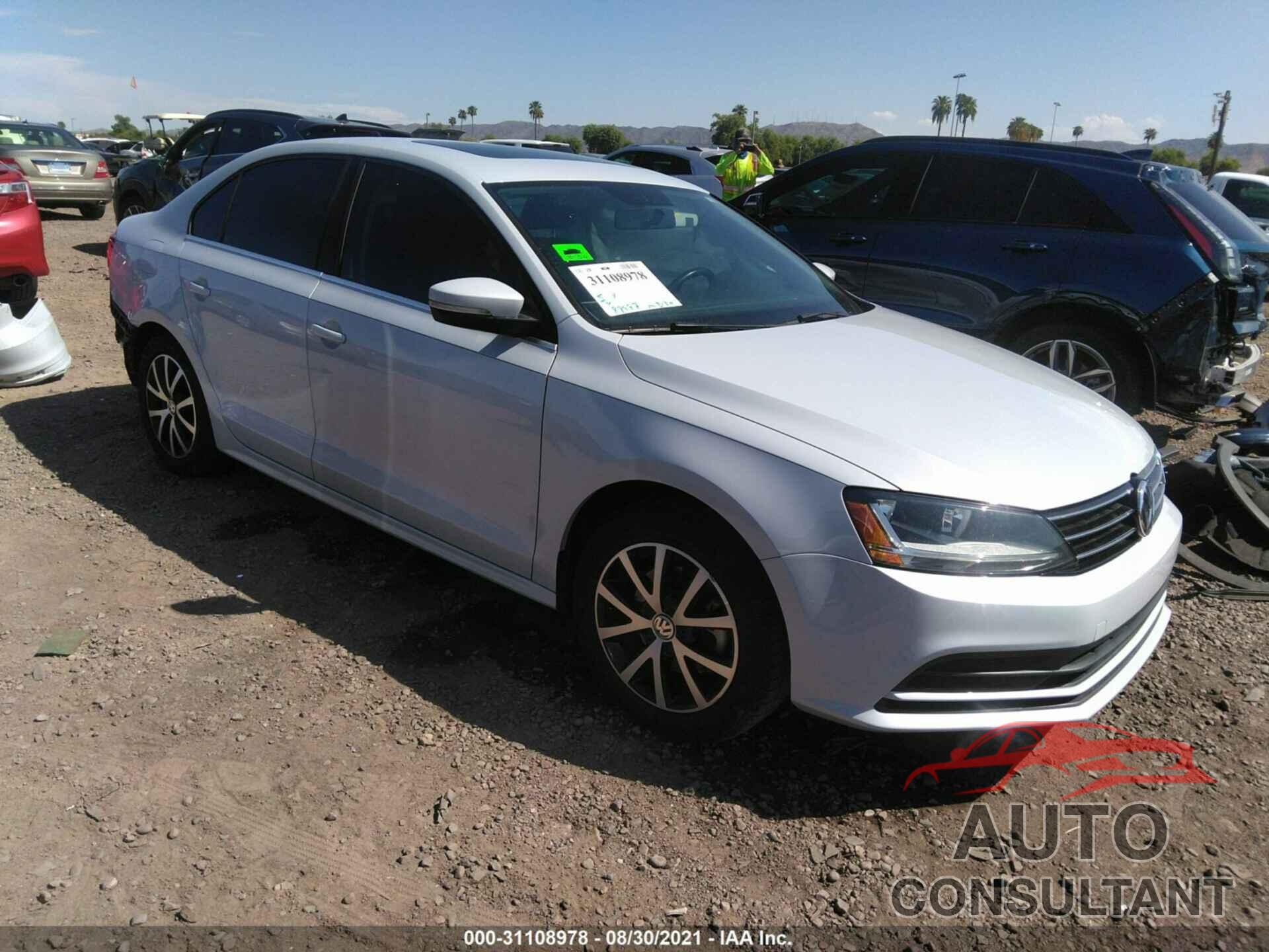 VOLKSWAGEN JETTA 2017 - 3VWDB7AJ9HM412614