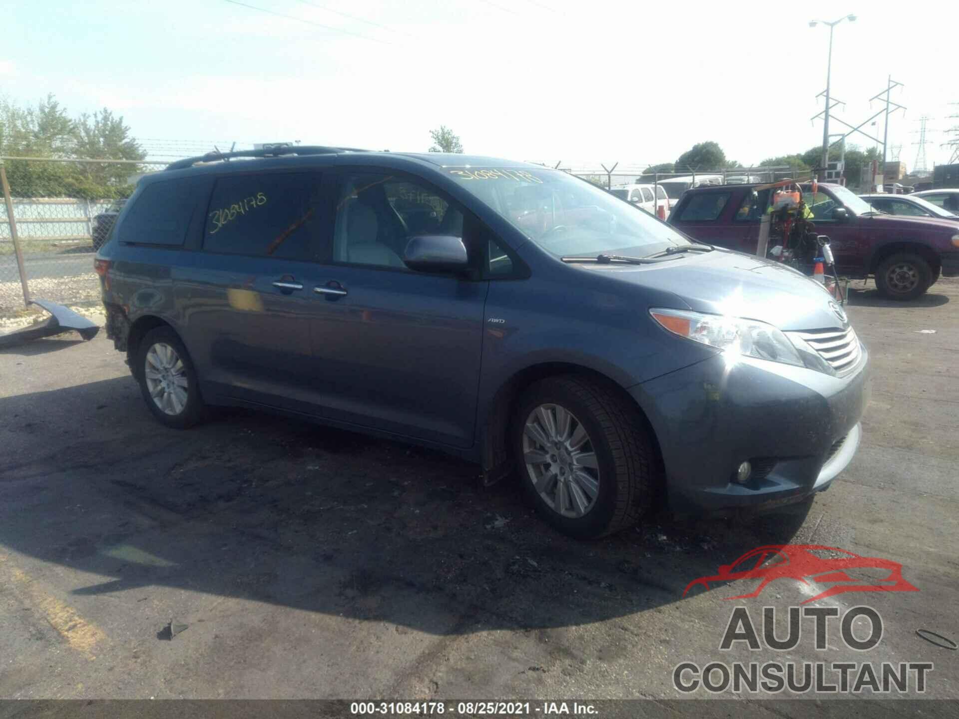 TOYOTA SIENNA 2017 - 5TDDZ3DC6HS180316