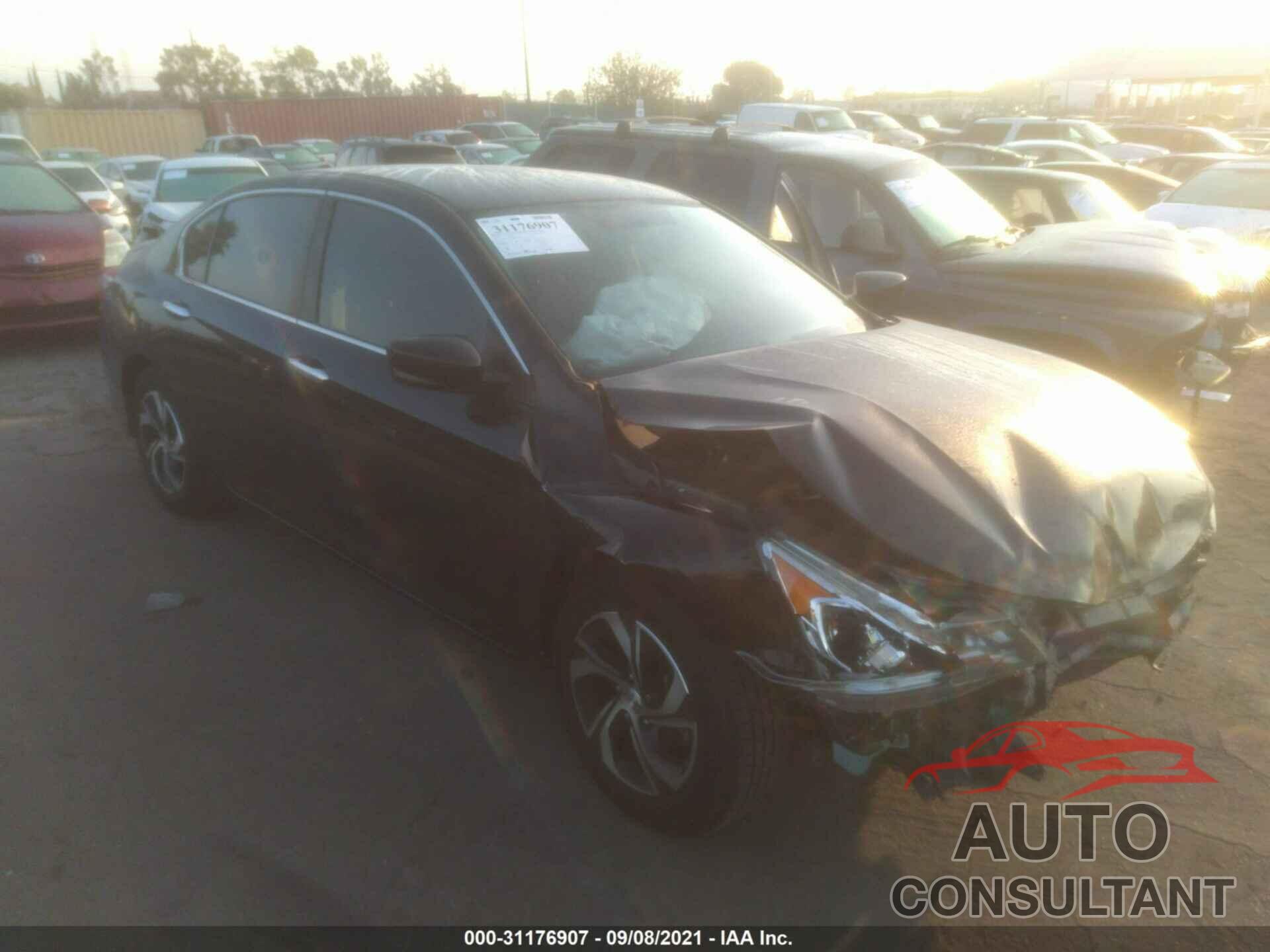 HONDA ACCORD SEDAN 2016 - 1HGCR2F37GA207474