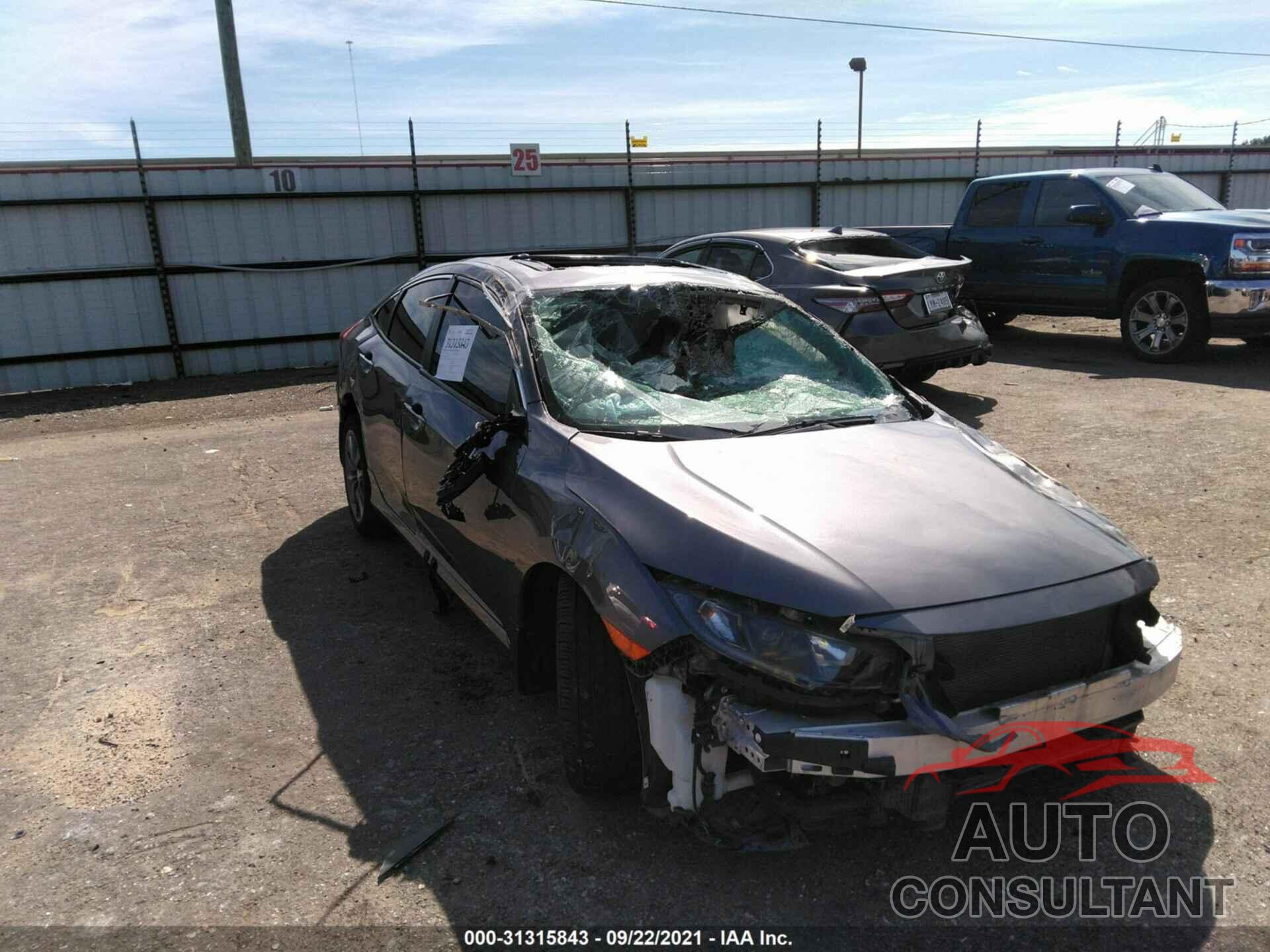 HONDA CIVIC SEDAN 2020 - 19XFC1F39LE014354