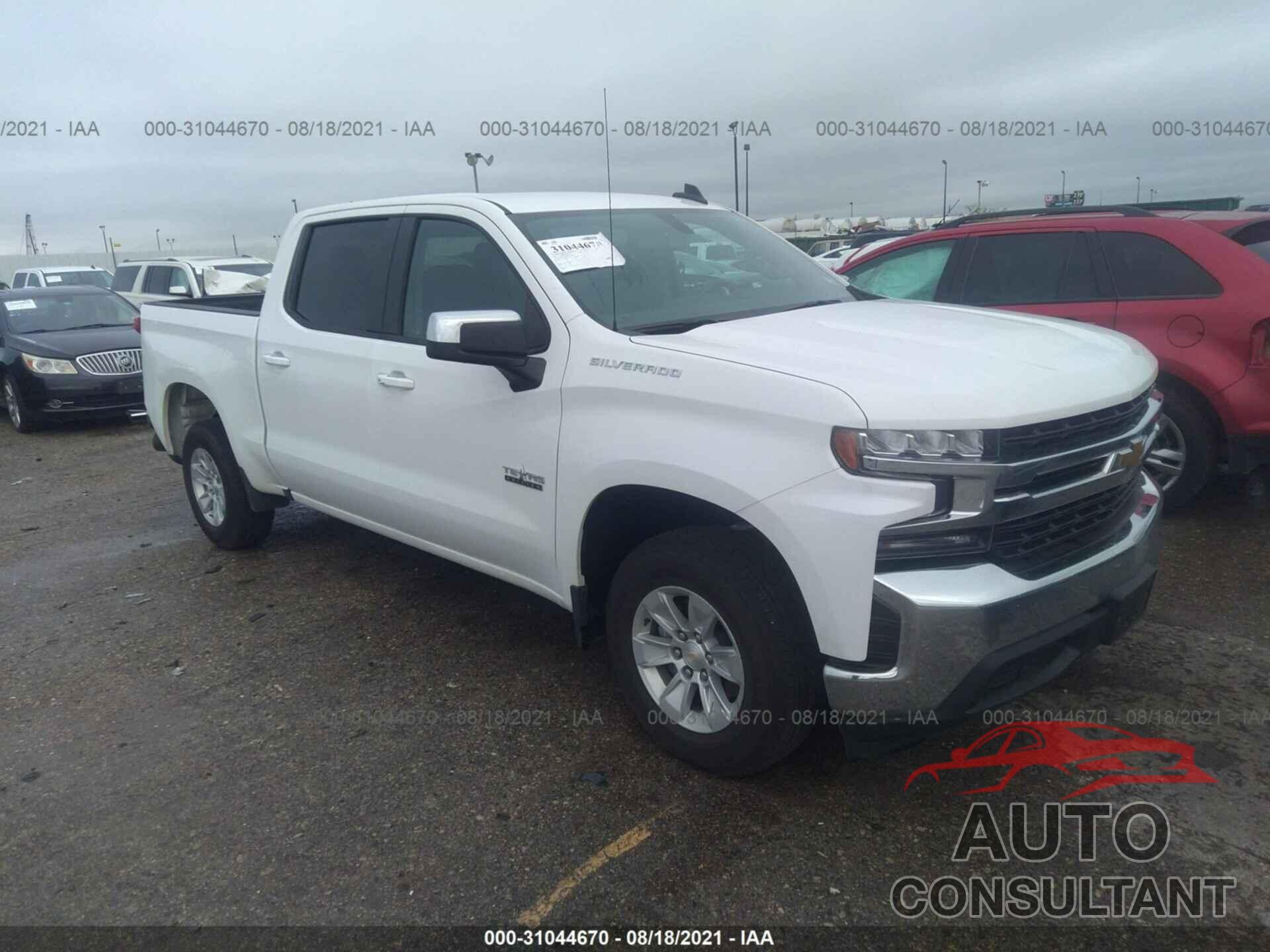 CHEVROLET SILVERADO 1500 2021 - 3GCPWCED9MG190957