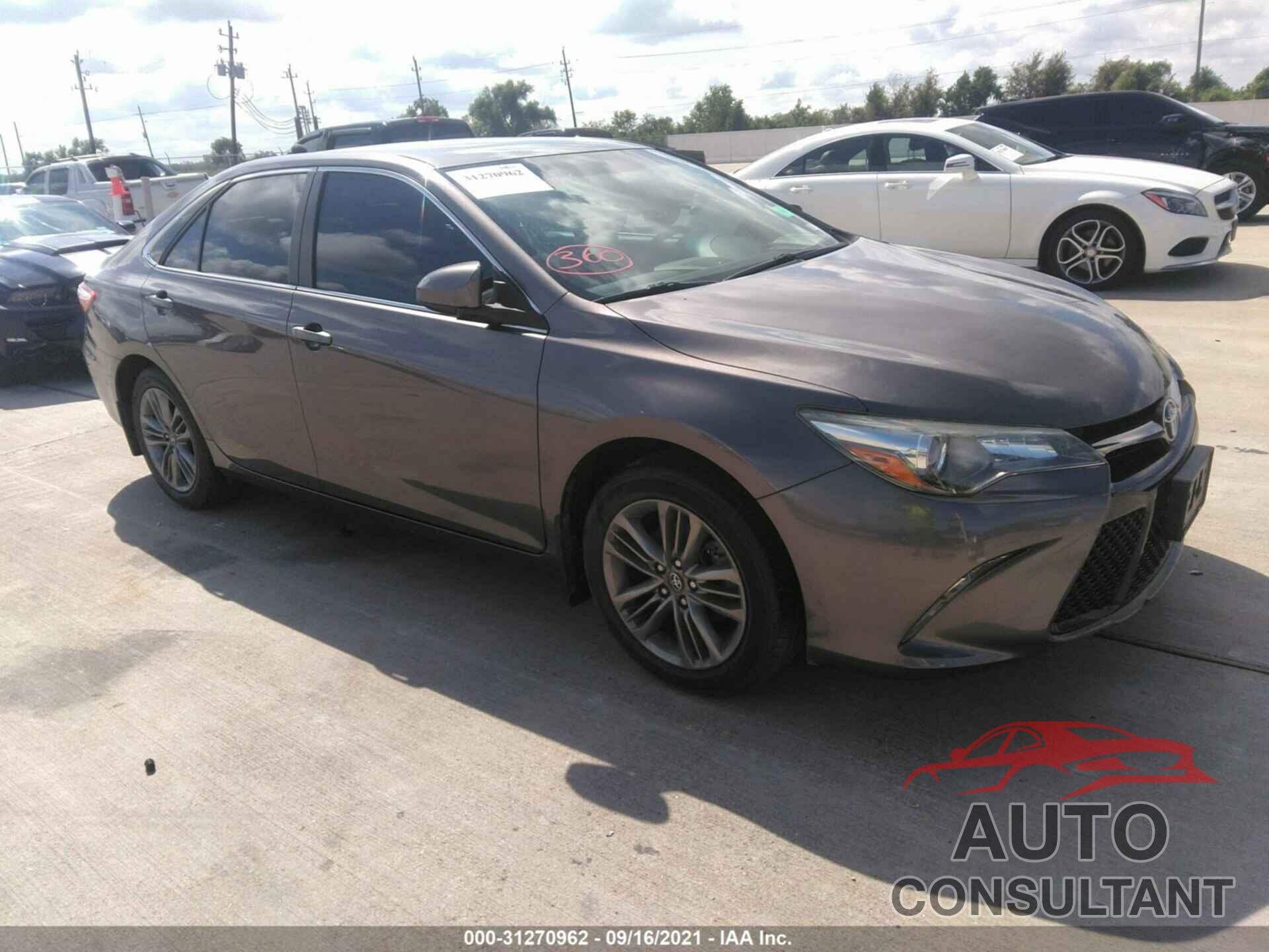 TOYOTA CAMRY 2017 - 4T1BF1FK0HU347799