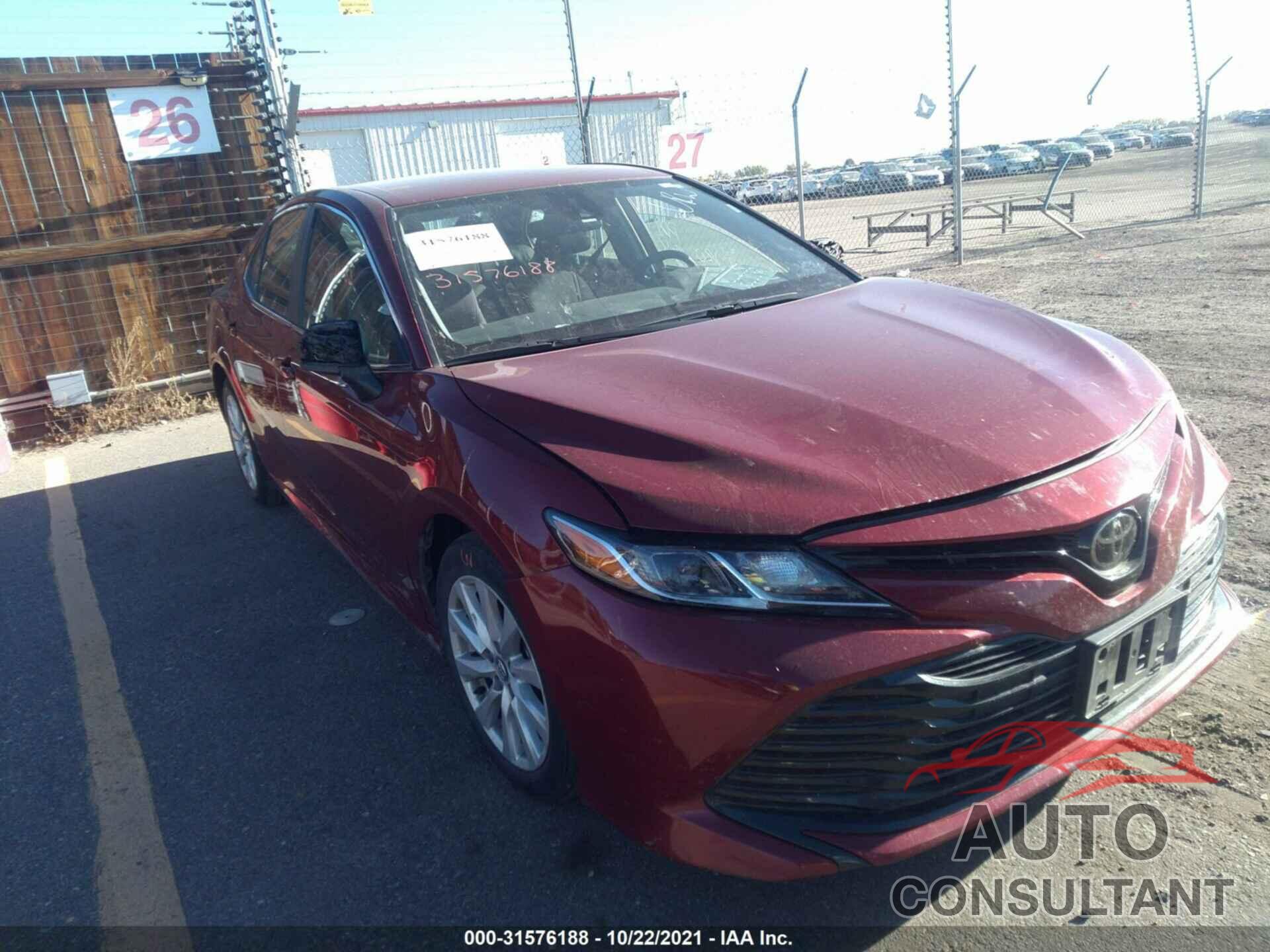 TOYOTA CAMRY 2020 - 4T1C11AK4LU334492
