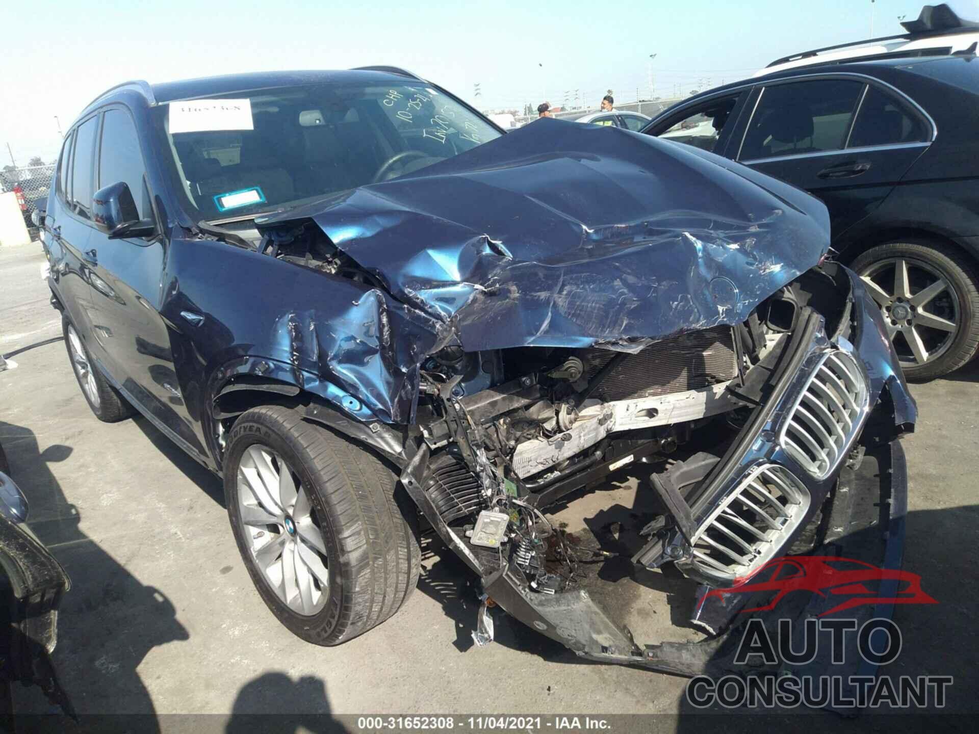 BMW X3 2017 - 5UXWZ7C56H0U47216