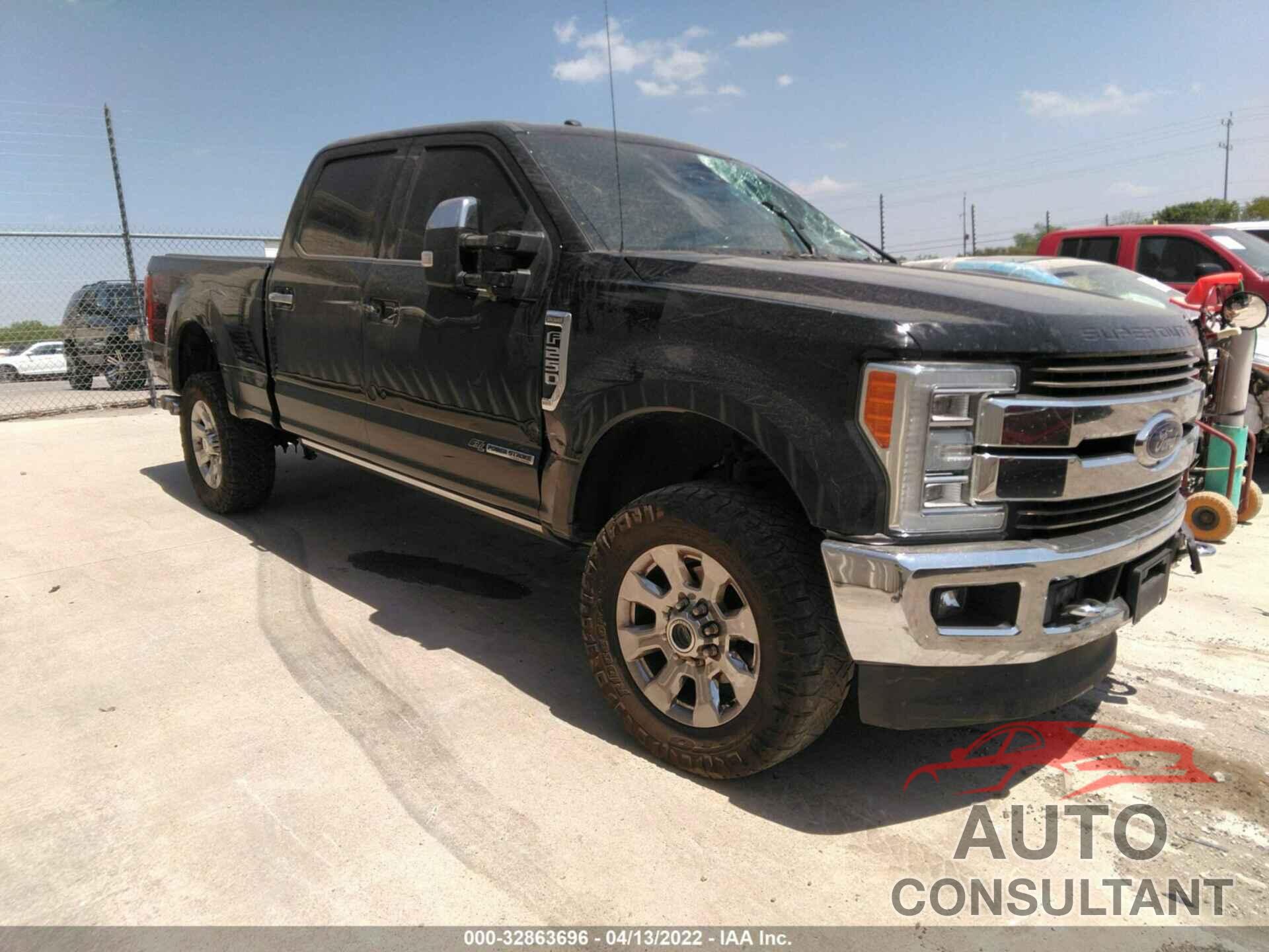 FORD SUPER DUTY F-250 SRW 2017 - 1FT7W2BT0HEC20382