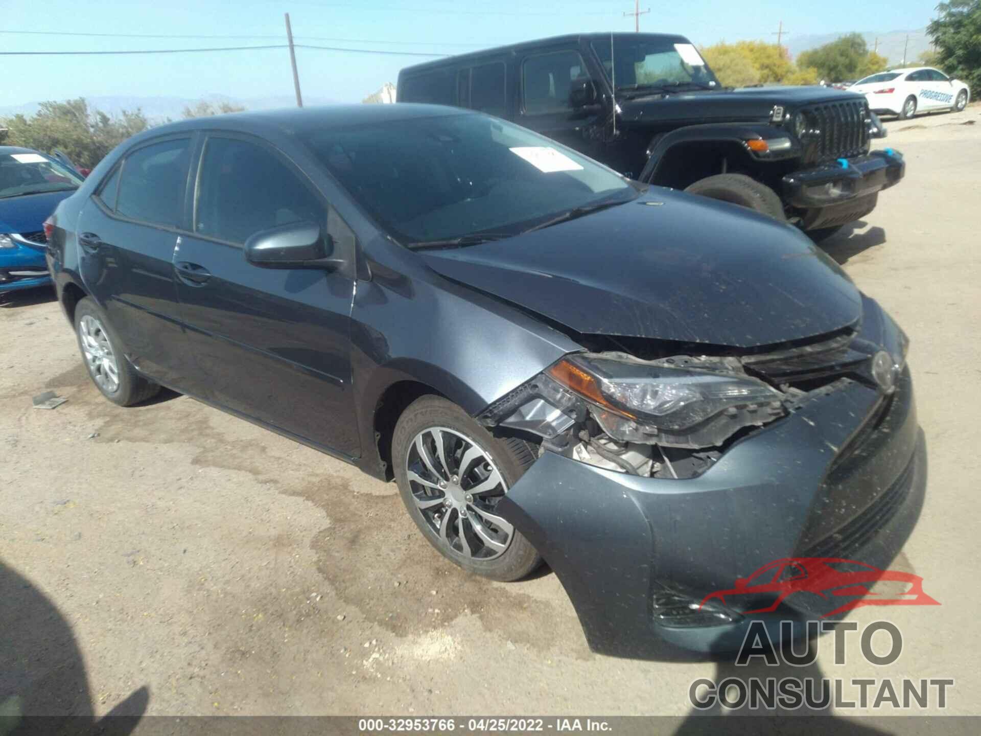 TOYOTA COROLLA 2017 - 2T1BURHE4HC763173