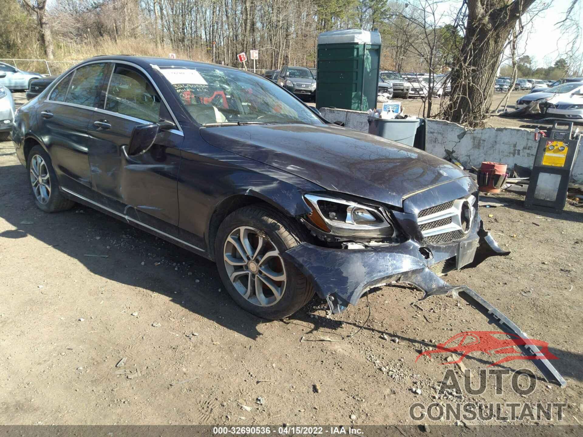 MERCEDES-BENZ C-CLASS 2016 - 55SWF4KB2GU110265