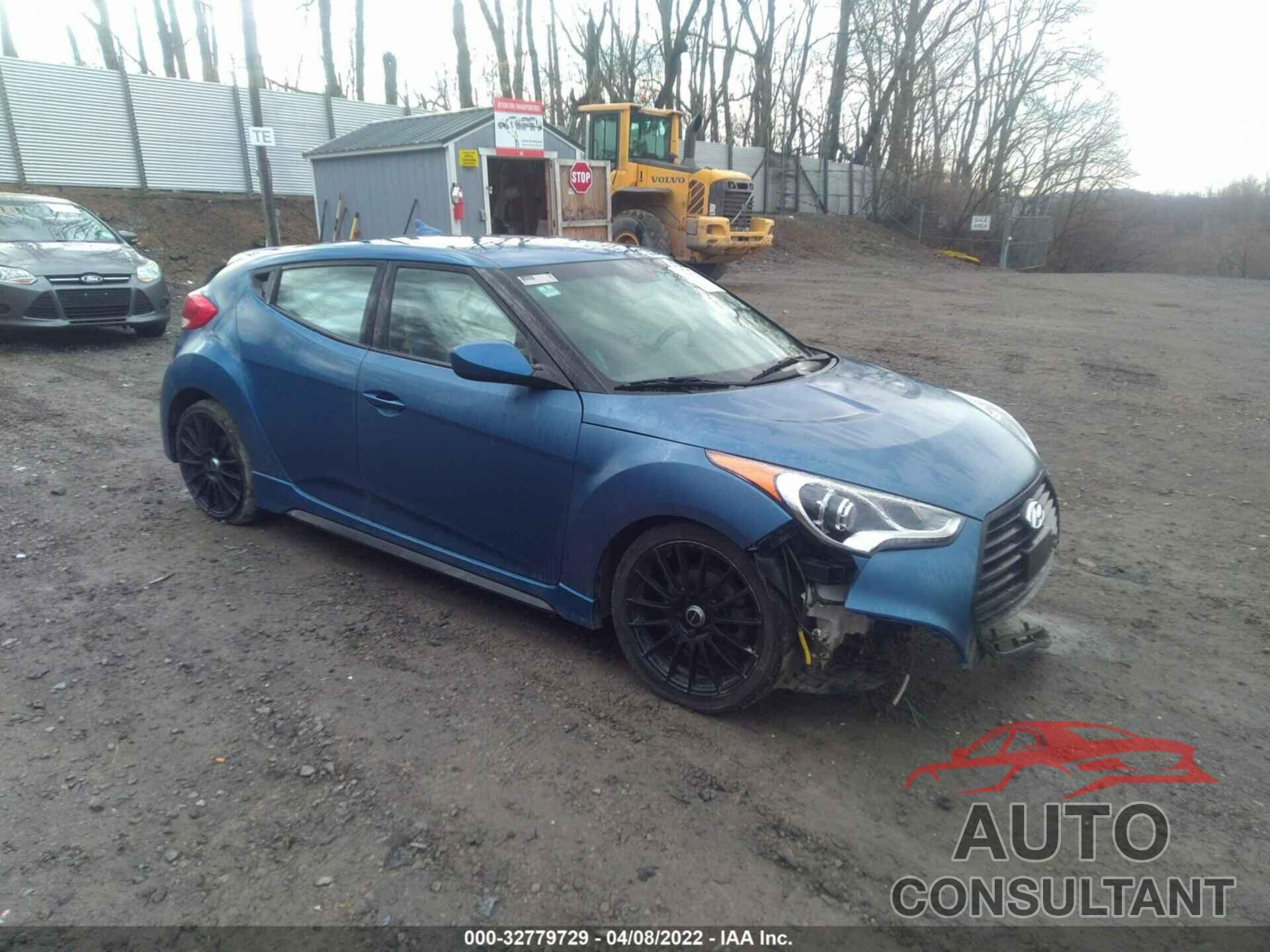 HYUNDAI VELOSTER 2016 - KMHTC6AE4GU264564