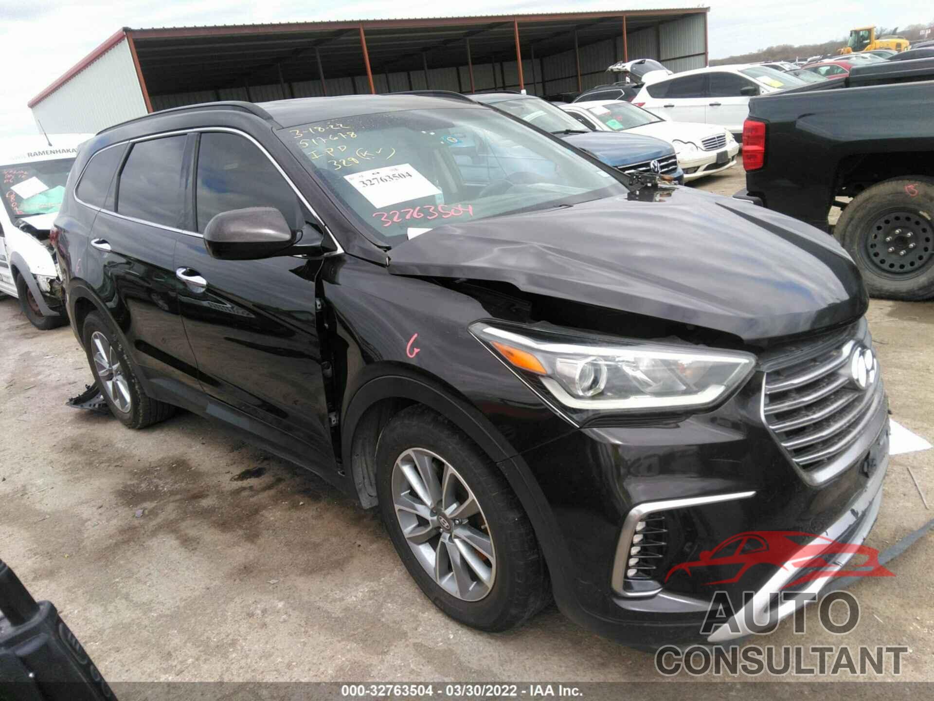 HYUNDAI SANTA FE 2017 - KM8SM4HF8HU194712