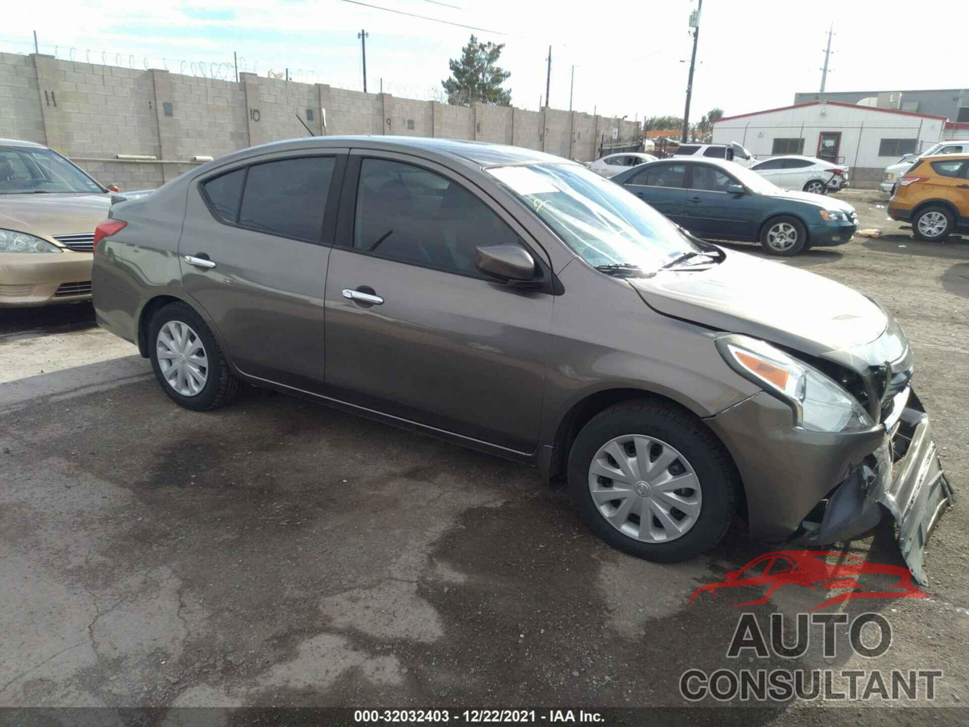 NISSAN VERSA 2016 - 3N1CN7AP8GL835752