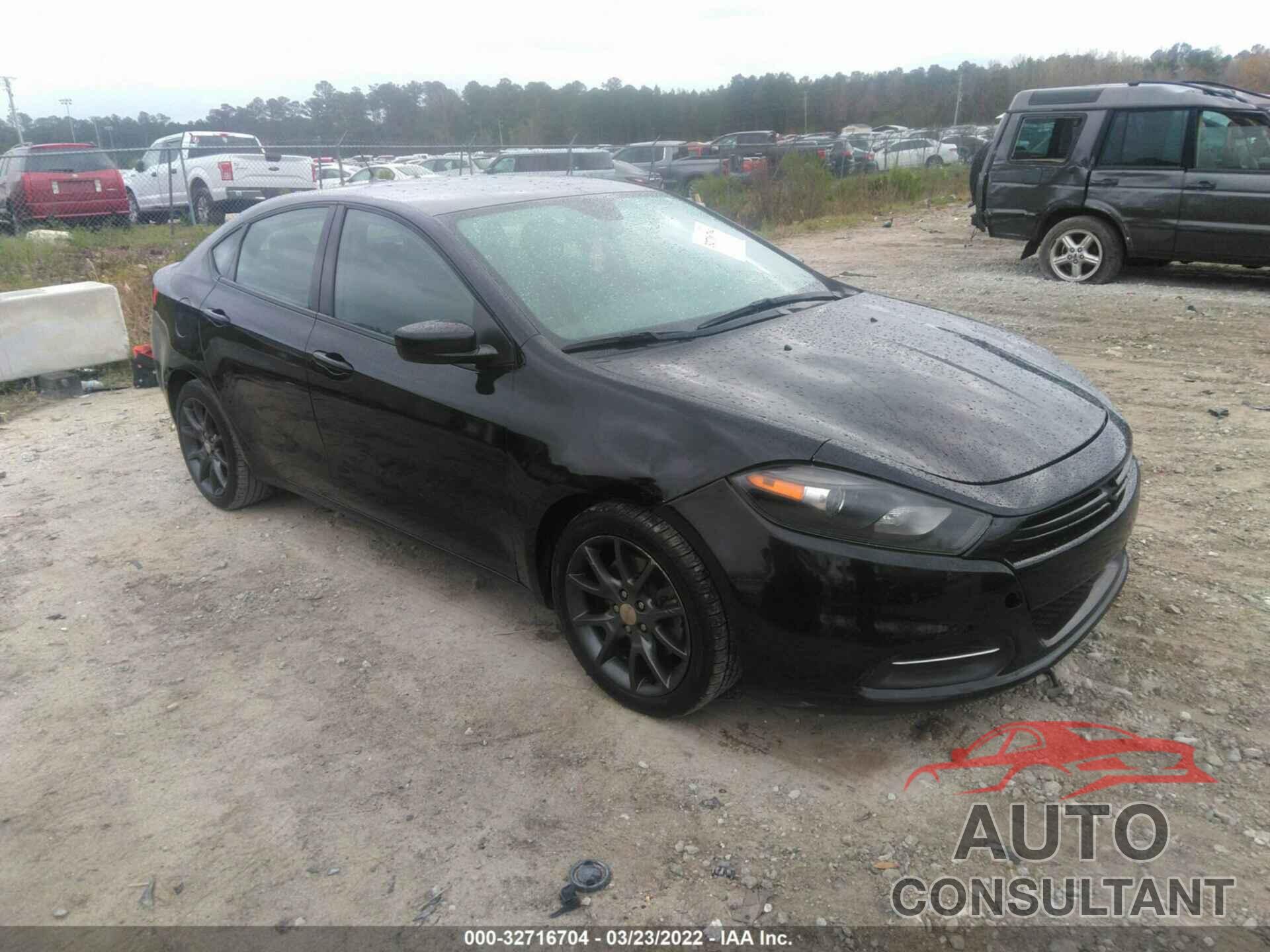 DODGE DART 2016 - 1C3CDFAA7GD530615