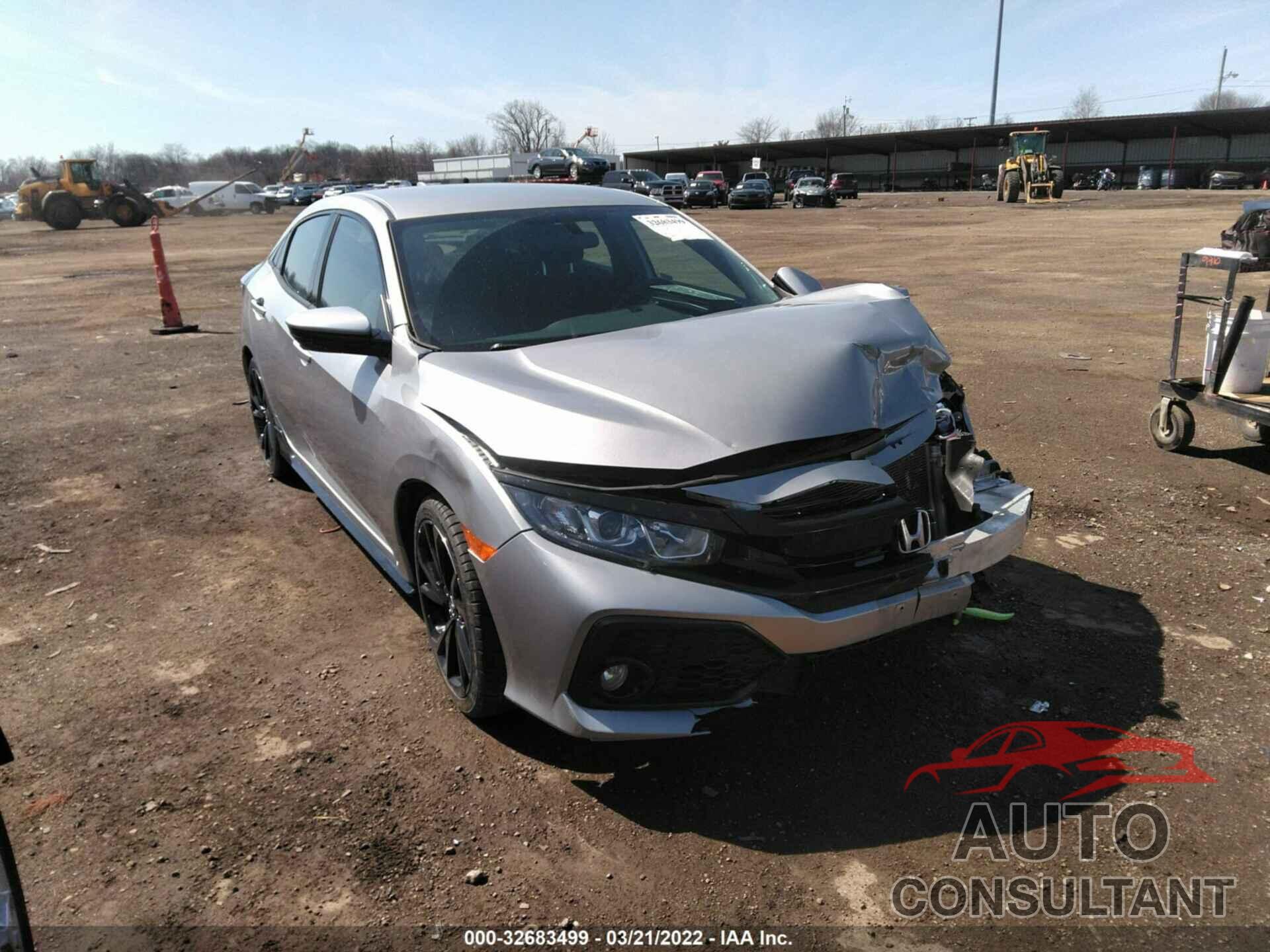 HONDA CIVIC HATCHBACK 2018 - SHHFK7G4XJU226991