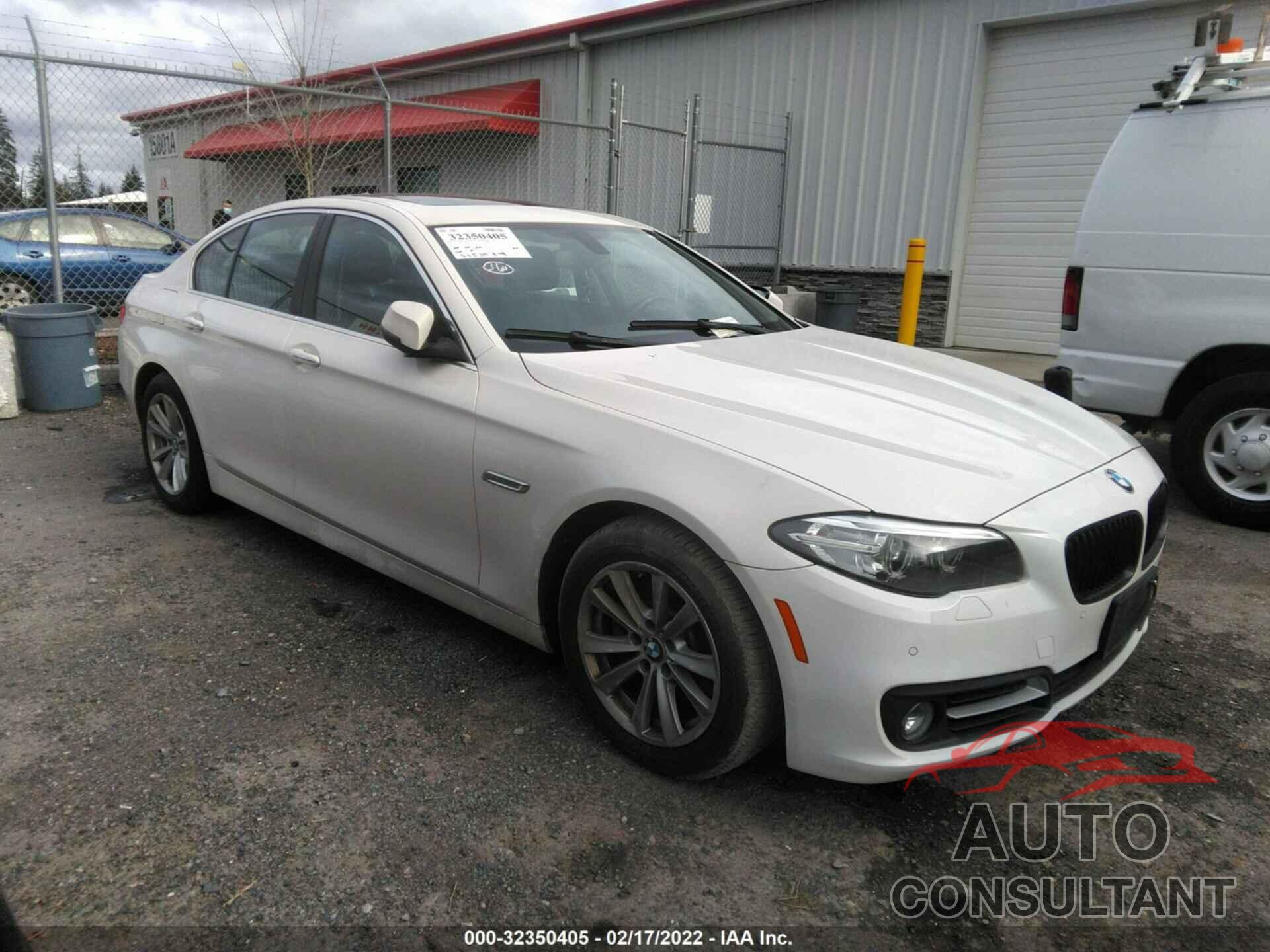 BMW 5 SERIES 2016 - WBA5A5C55GG352321