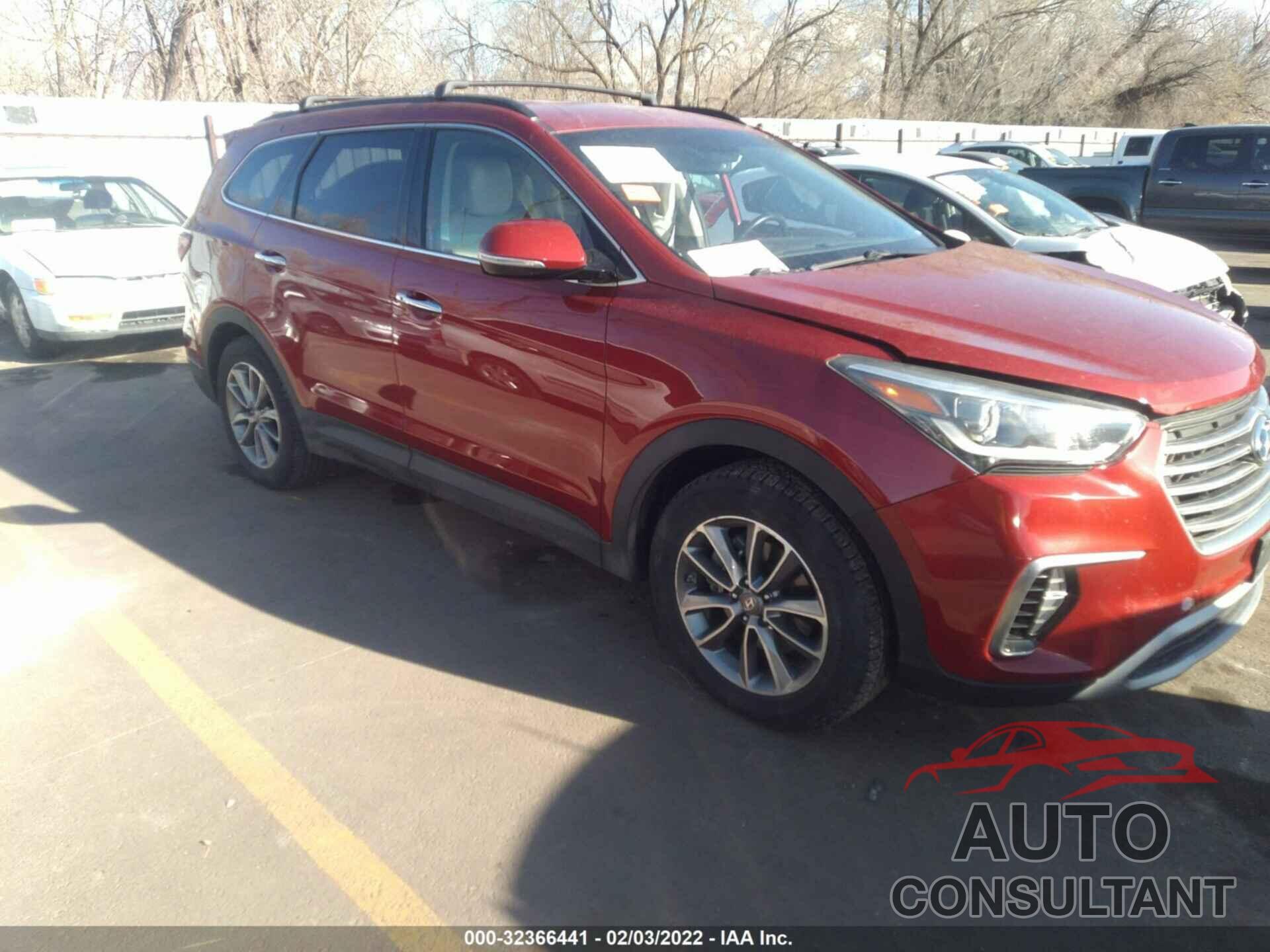 HYUNDAI SANTA FE 2017 - KM8SNDHF1HU172323