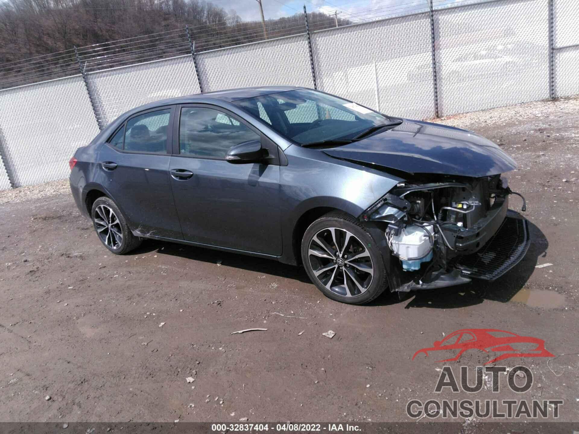 TOYOTA COROLLA 2017 - 2T1BURHE4HC876959