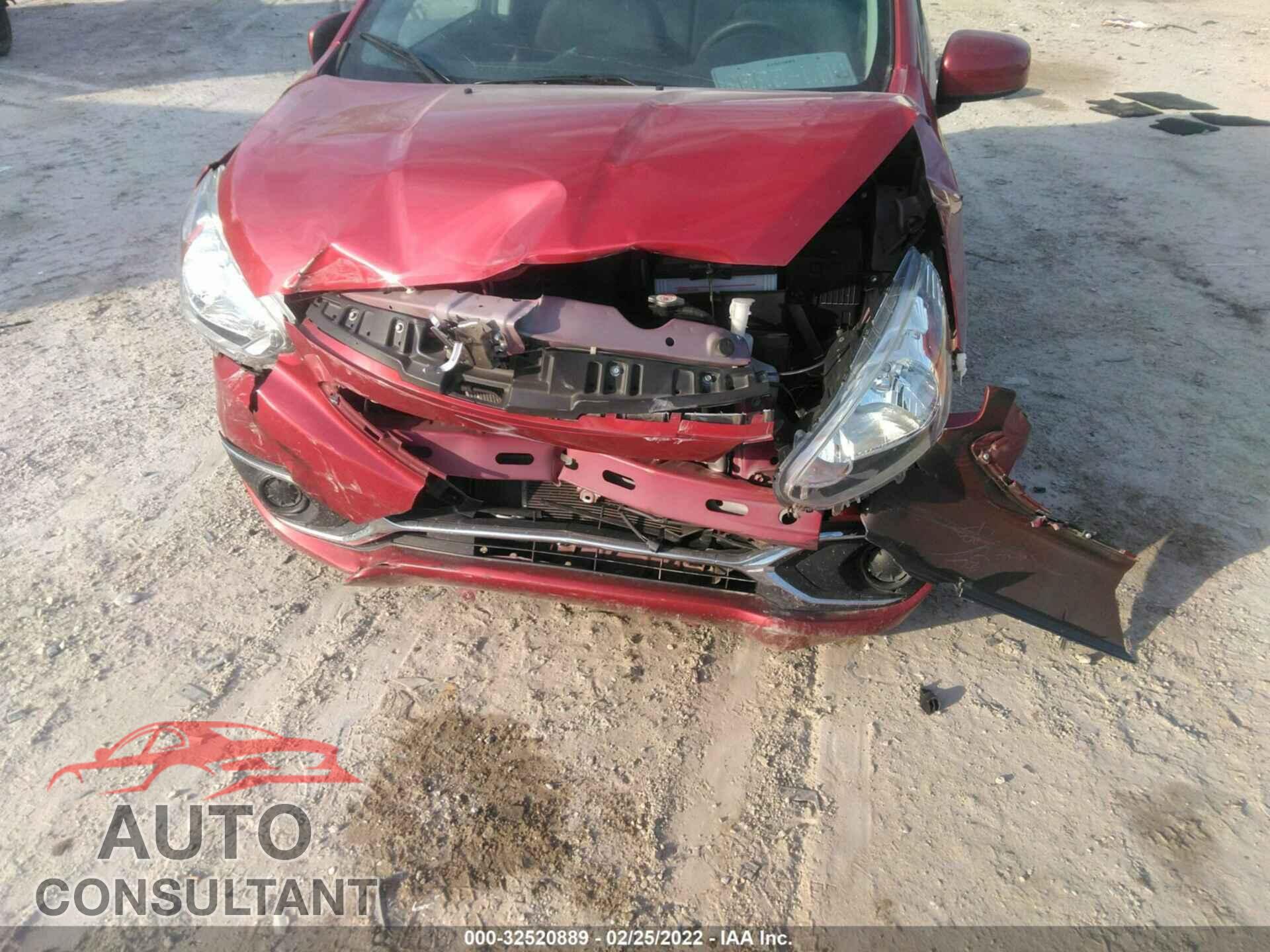 MITSUBISHI MIRAGE 2019 - ML32A3HJ9KH001045