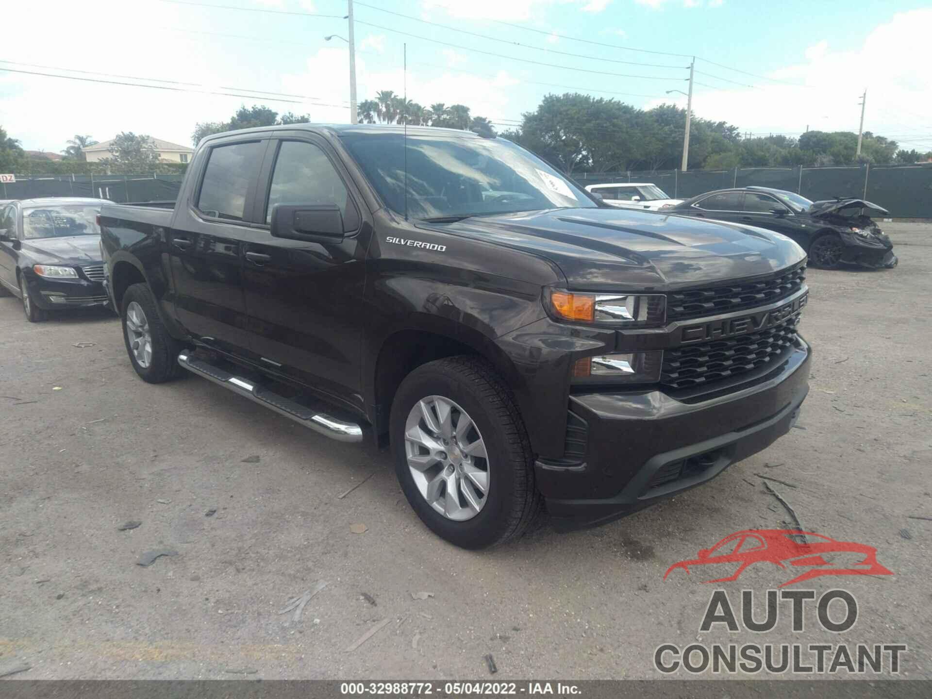 CHEVROLET SILVERADO 1500 2021 - 3GCPWBEK2MG240865