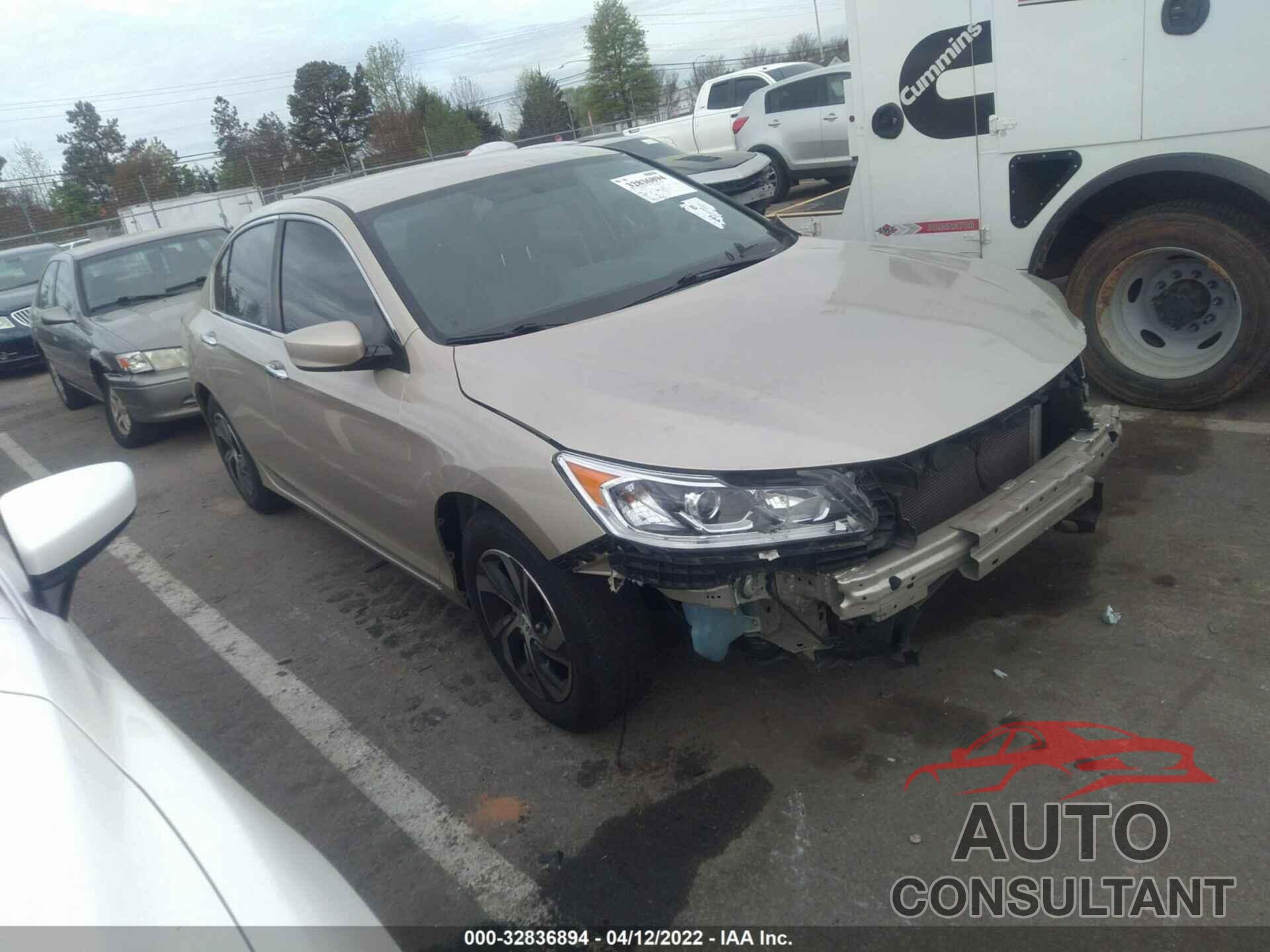 HONDA ACCORD SEDAN 2017 - 1HGCR2F31HA292149