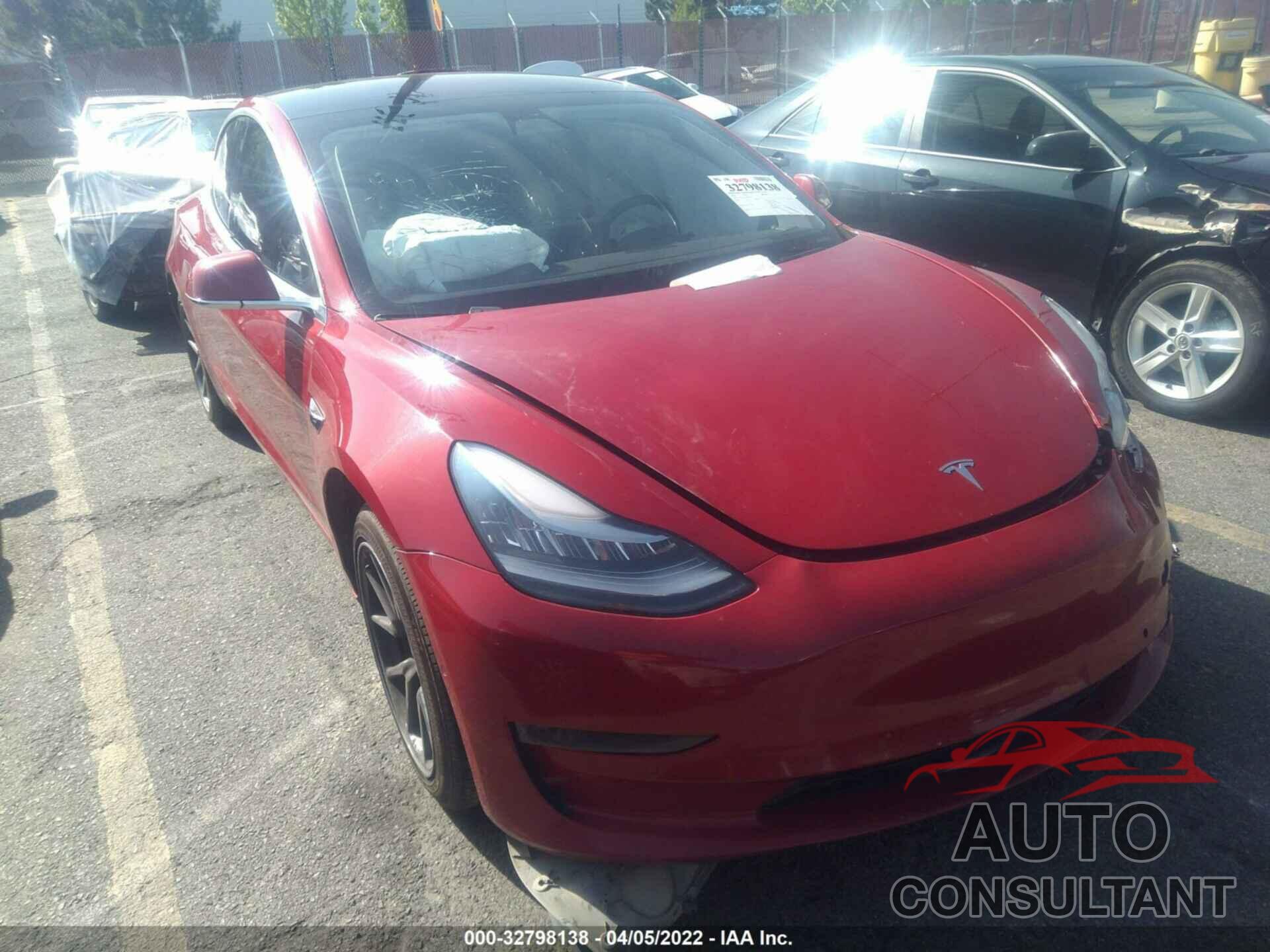 TESLA MODEL 3 2018 - 5YJ3E1EA7JF042206