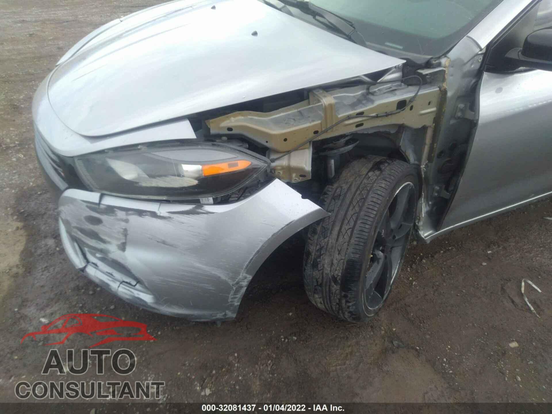 DODGE DART 2016 - 1C3CDFBBXGD591979