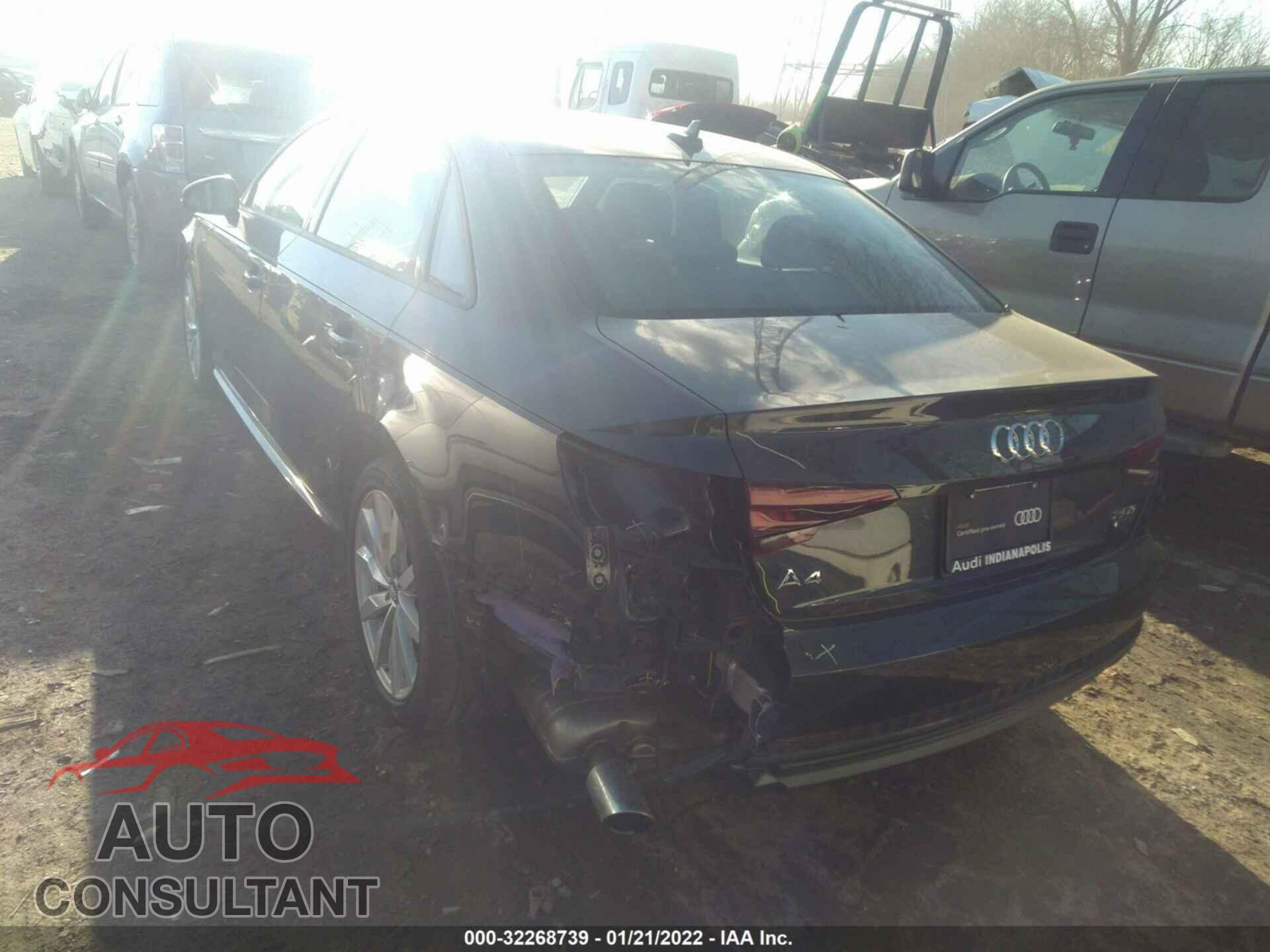 AUDI A4 2018 - WAUDNAF45JA106973