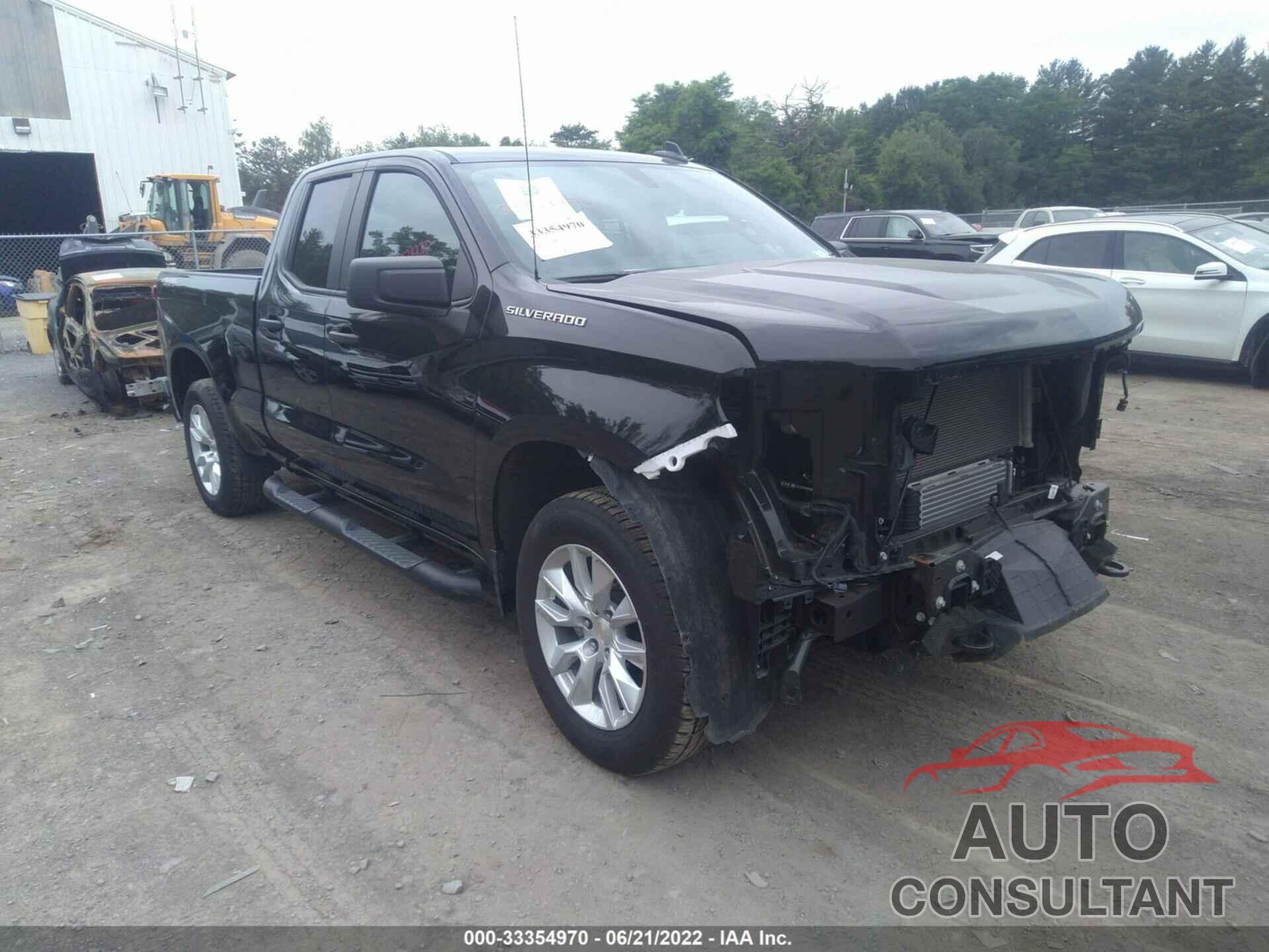 CHEVROLET SILVERADO 1500 2021 - 1GCRYBEK4MZ346379