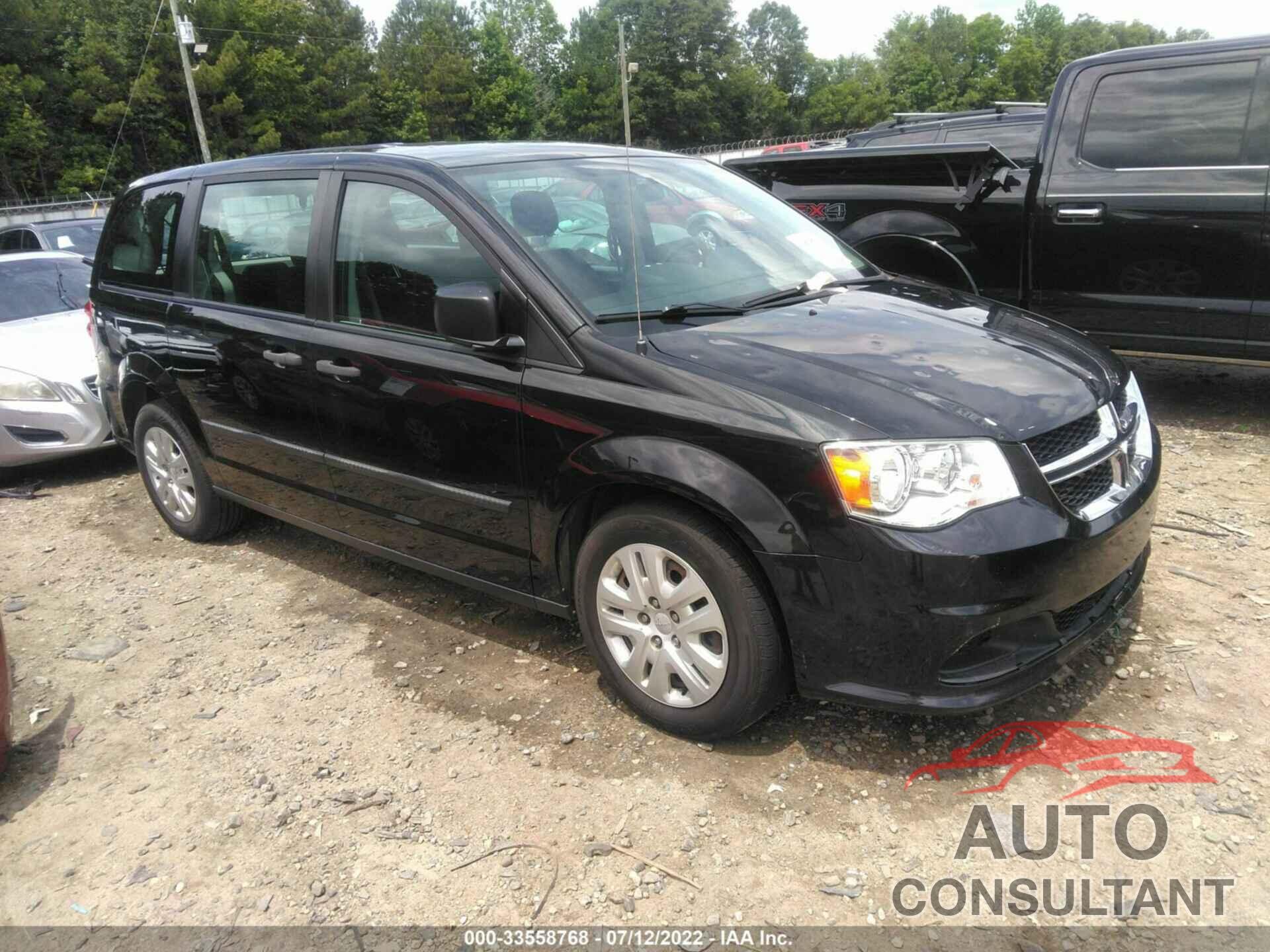 DODGE GRAND CARAVAN 2016 - 2C4RDGBG2GR259250