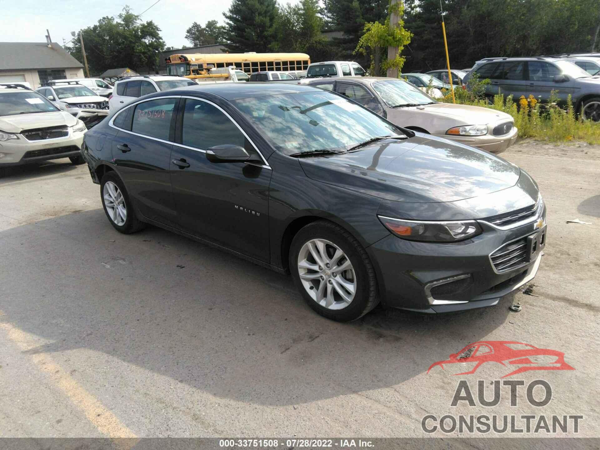 CHEVROLET MALIBU 2018 - 1G1ZD5STXJF164542