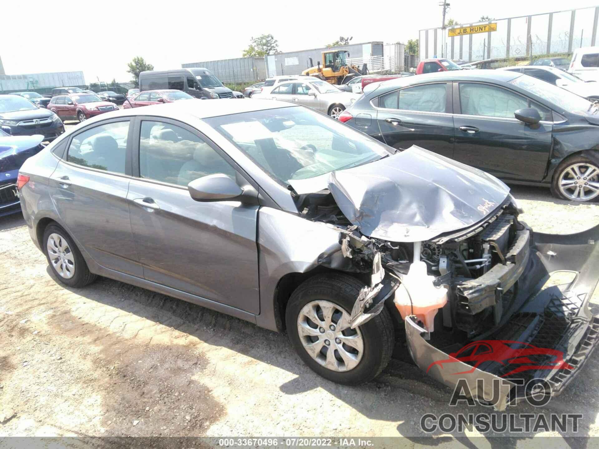 HYUNDAI ACCENT 2017 - KMHCT4AE7HU315142