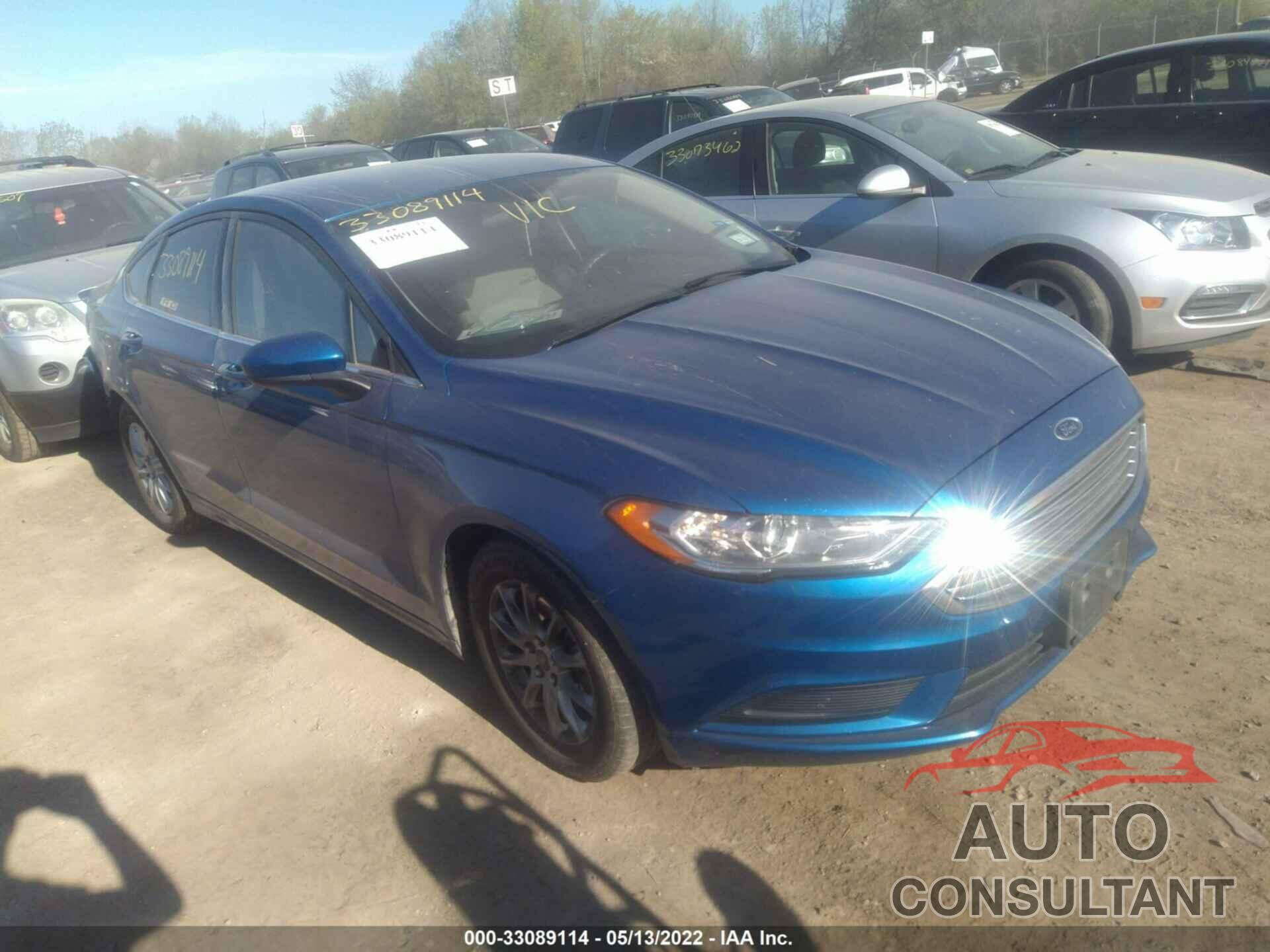 FORD FUSION 2017 - 3FA6P0G75HR157002