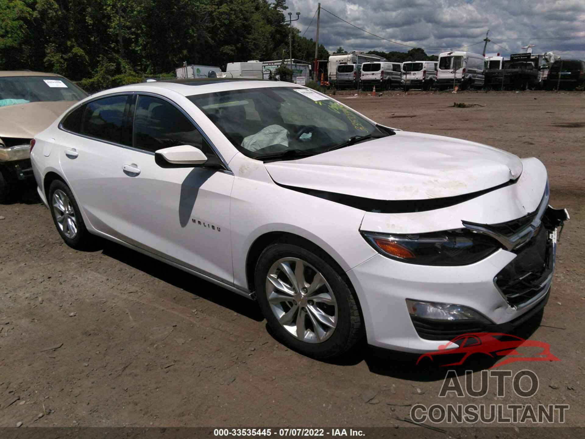 CHEVROLET MALIBU 2020 - 1G1ZD5ST9LF013078