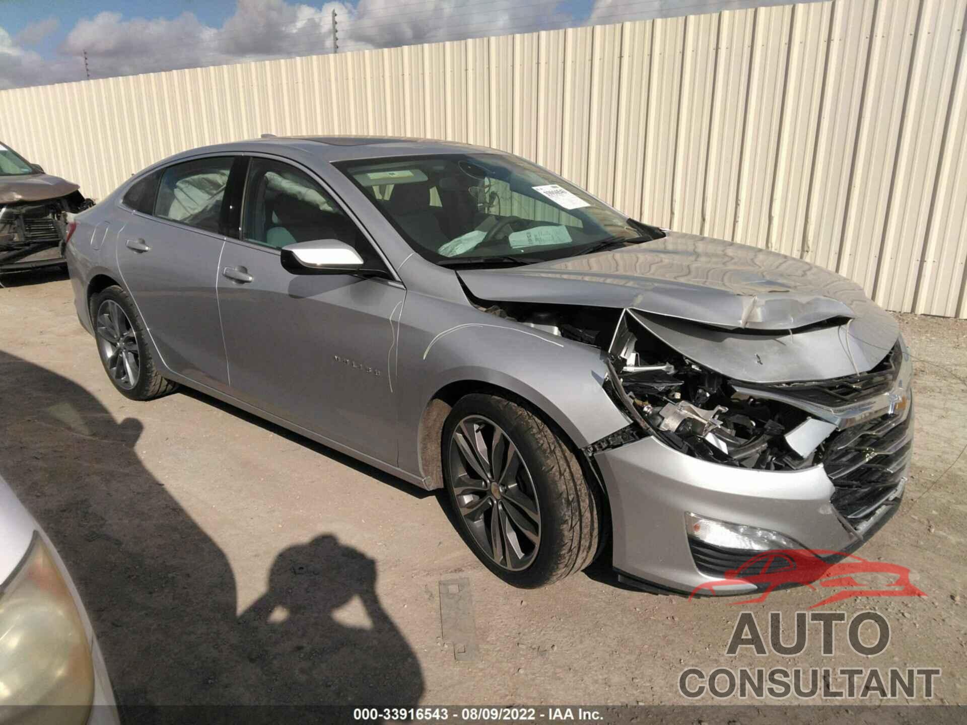 CHEVROLET MALIBU 2021 - 1G1ZD5ST5MF022636